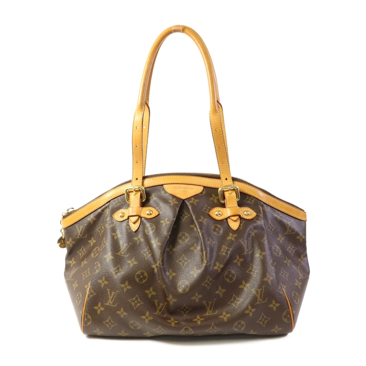 LOUIS VUITTON Tivoli M40144 肩背包 塗層帆布 棕色