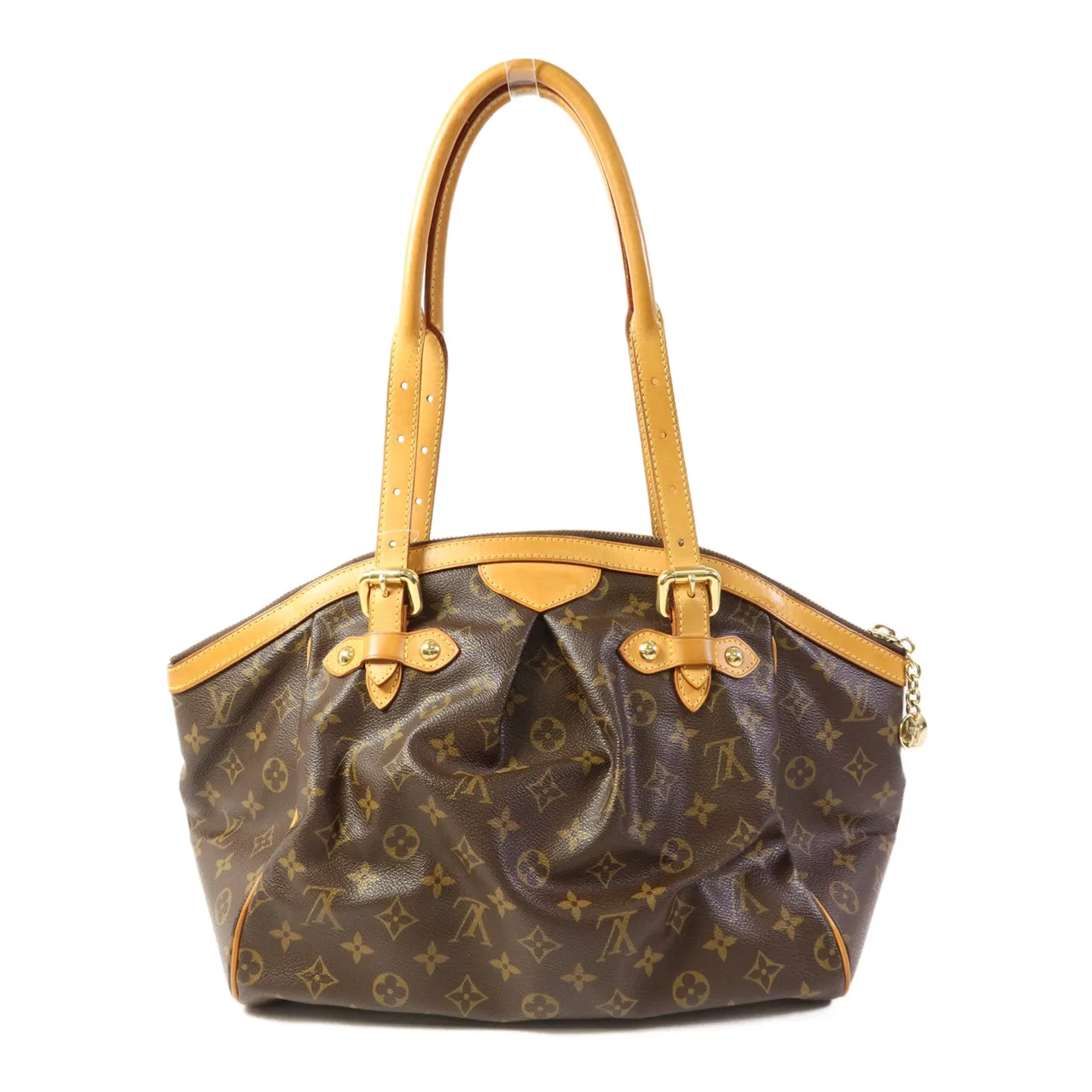 LOUIS VUITTON Tivoli M40144 肩背包 塗層帆布 棕色 塗層帆布 中古品B - 縮圖 2