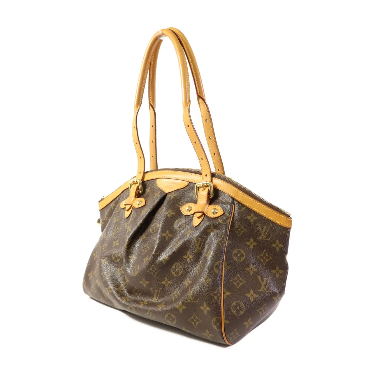 LOUIS VUITTON Tivoli M40144 肩背包 塗層帆布 棕色 塗層帆布 中古品B - 縮圖 3
