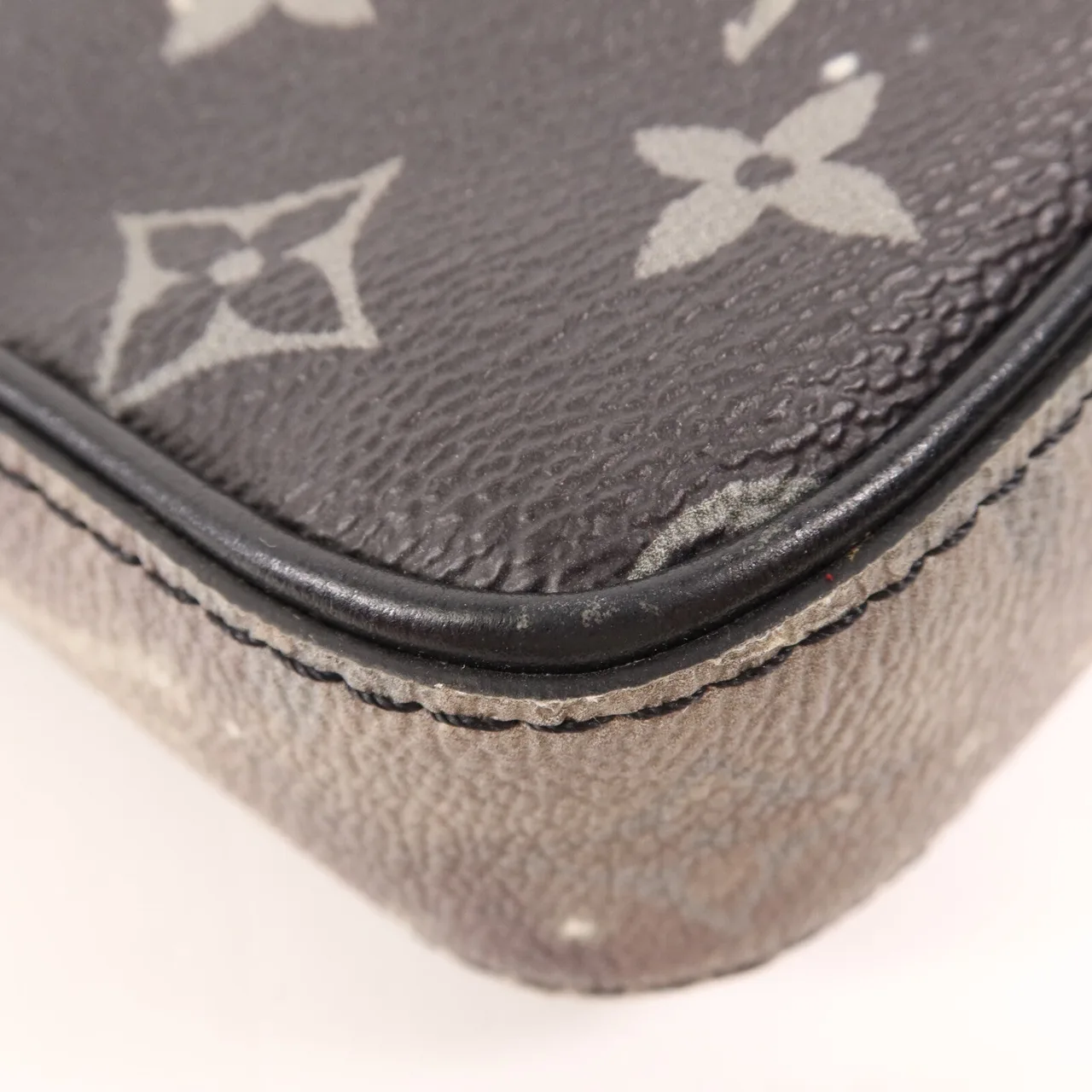 LOUIS VUITTON M44165 肩背包 塗層帆布 灰色 / 紫色 塗層帆布 中古品B - 縮圖 12