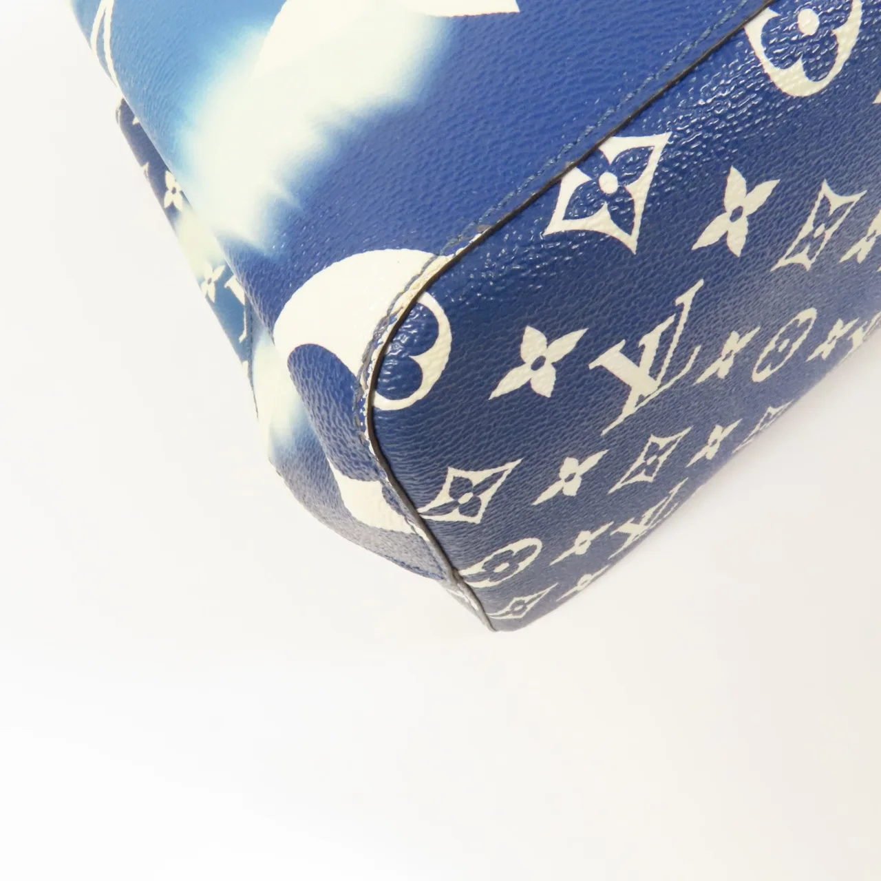 LOUIS VUITTON NeoNoe M45126 肩背包 塗層帆布 藍色 / 白色 / Blue 塗層帆布 中古品A - 縮圖 5