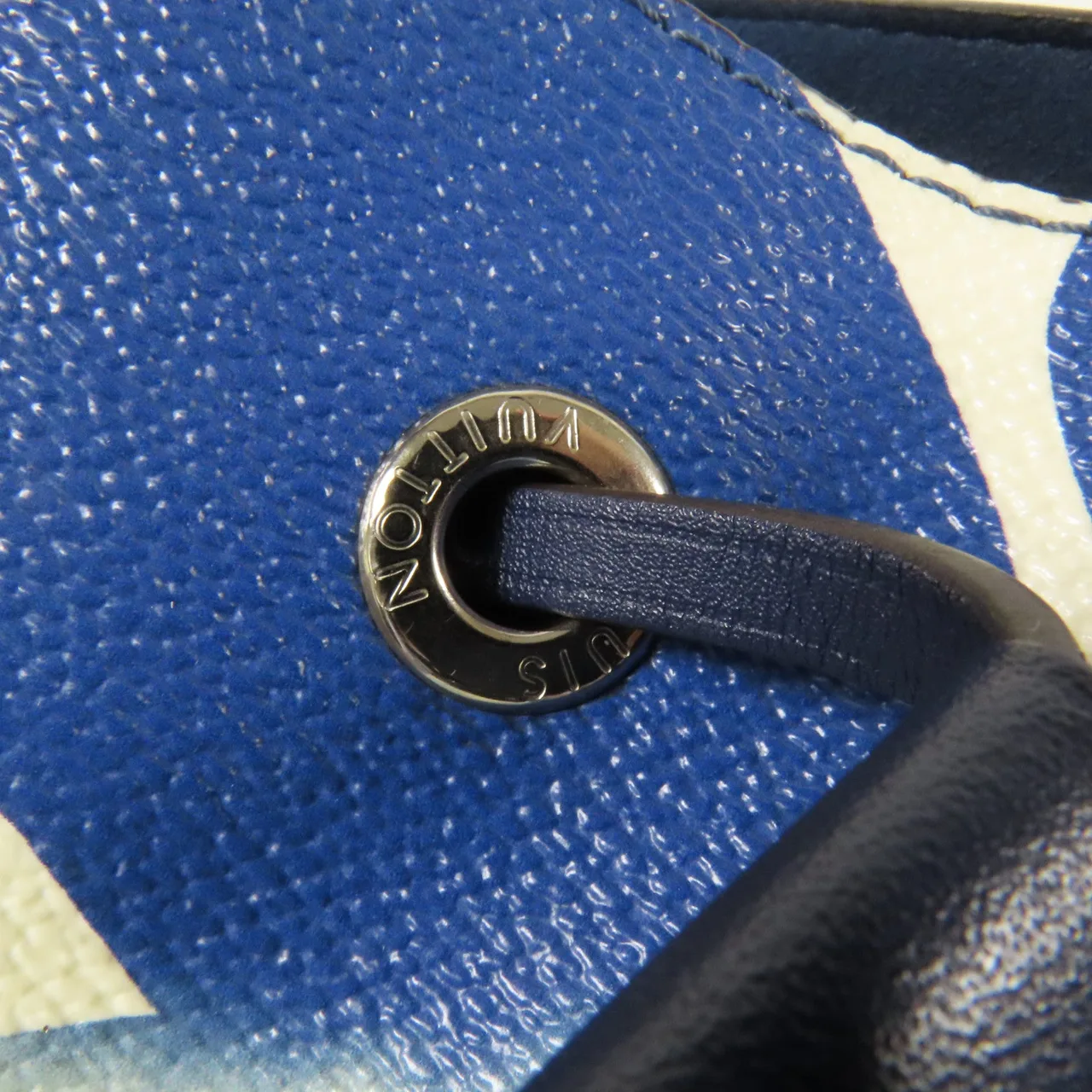 LOUIS VUITTON NeoNoe M45126 肩背包 塗層帆布 藍色 / 白色 / Blue 塗層帆布 中古品A - 縮圖 11