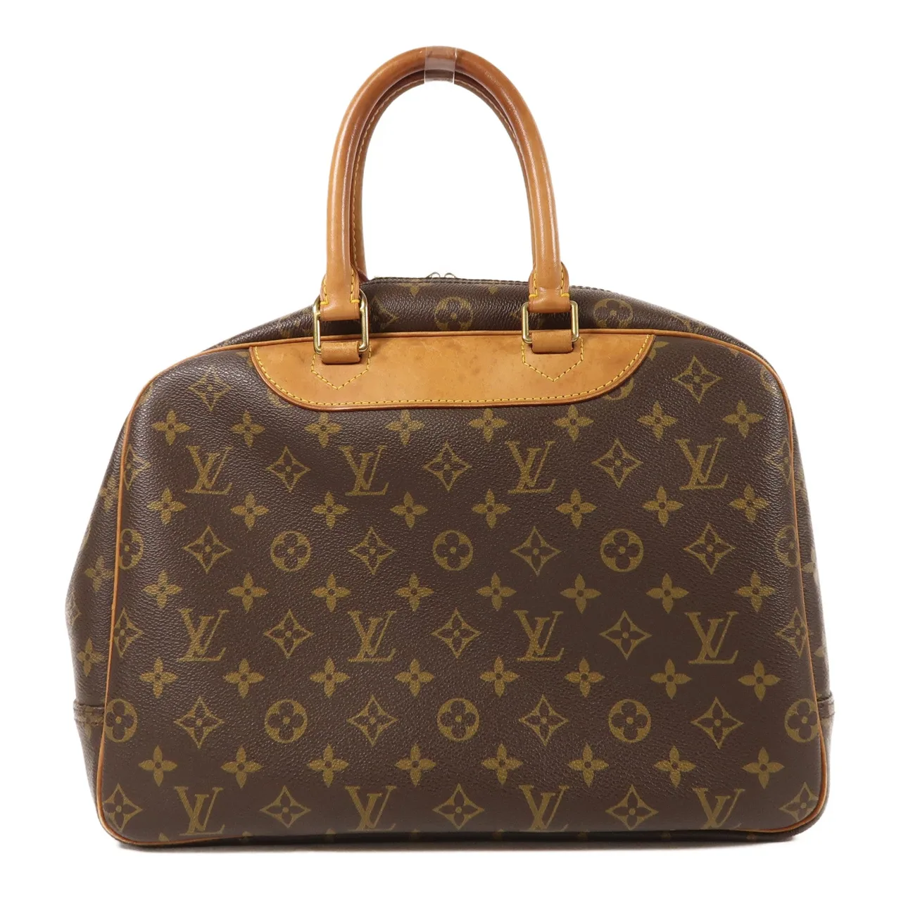 LOUIS VUITTON Deauville M47270 手提包 塗層帆布 棕色 / Brown 塗層帆布 中古品B - 縮圖 2