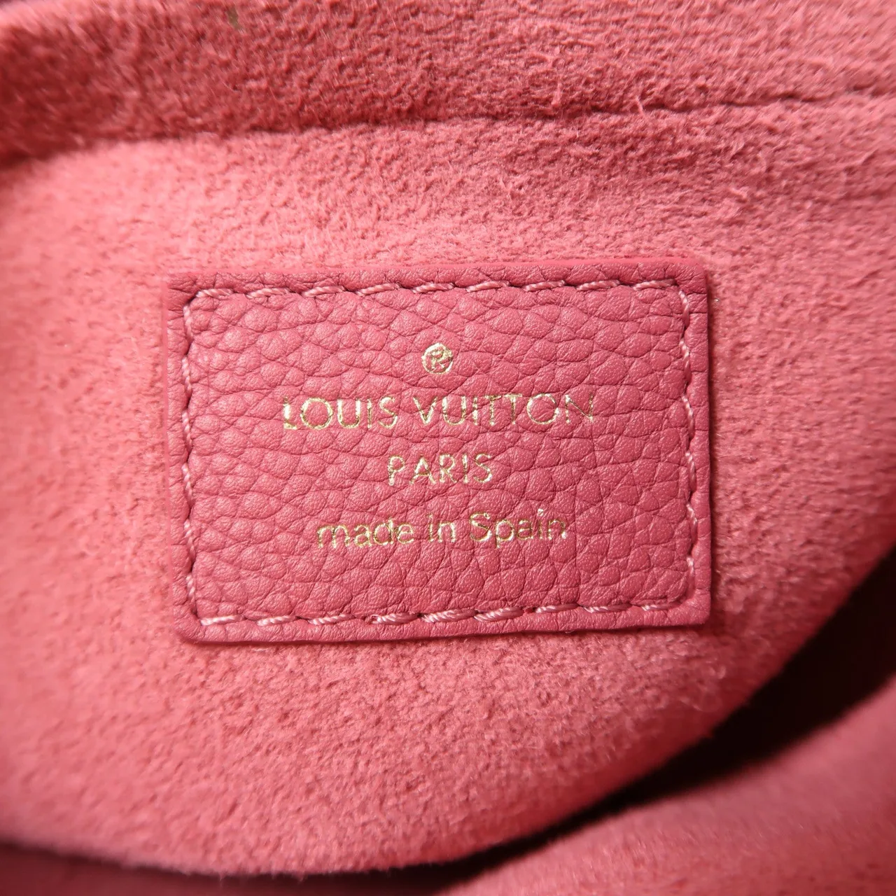 LOUIS VUITTON Pallas M43476 兩用包 塗層帆布 棕色 / 粉色 / Pink 塗層帆布 中古品B - 縮圖 6