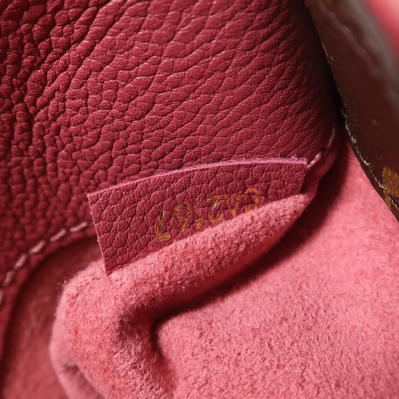 LOUIS VUITTON Pallas M43476 兩用包 塗層帆布 棕色 / 粉色 / Pink 塗層帆布 中古品B - 縮圖 7