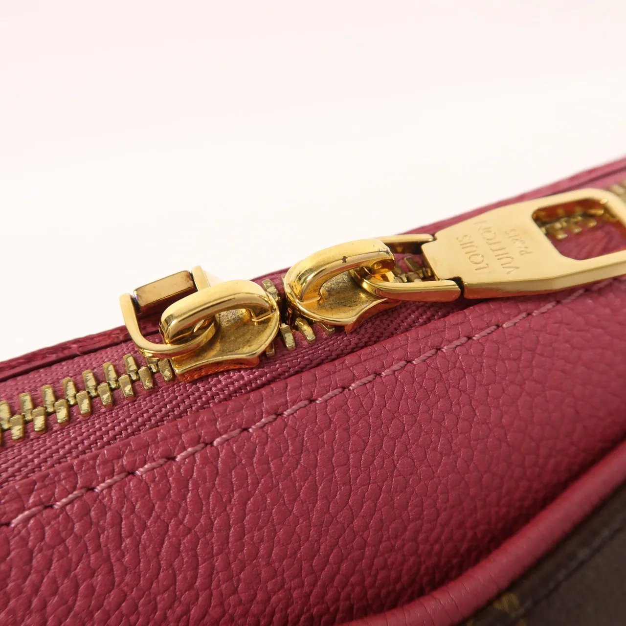 LOUIS VUITTON Pallas M43476 兩用包 塗層帆布 棕色 / 粉色 / Pink 塗層帆布 中古品B - 縮圖 15