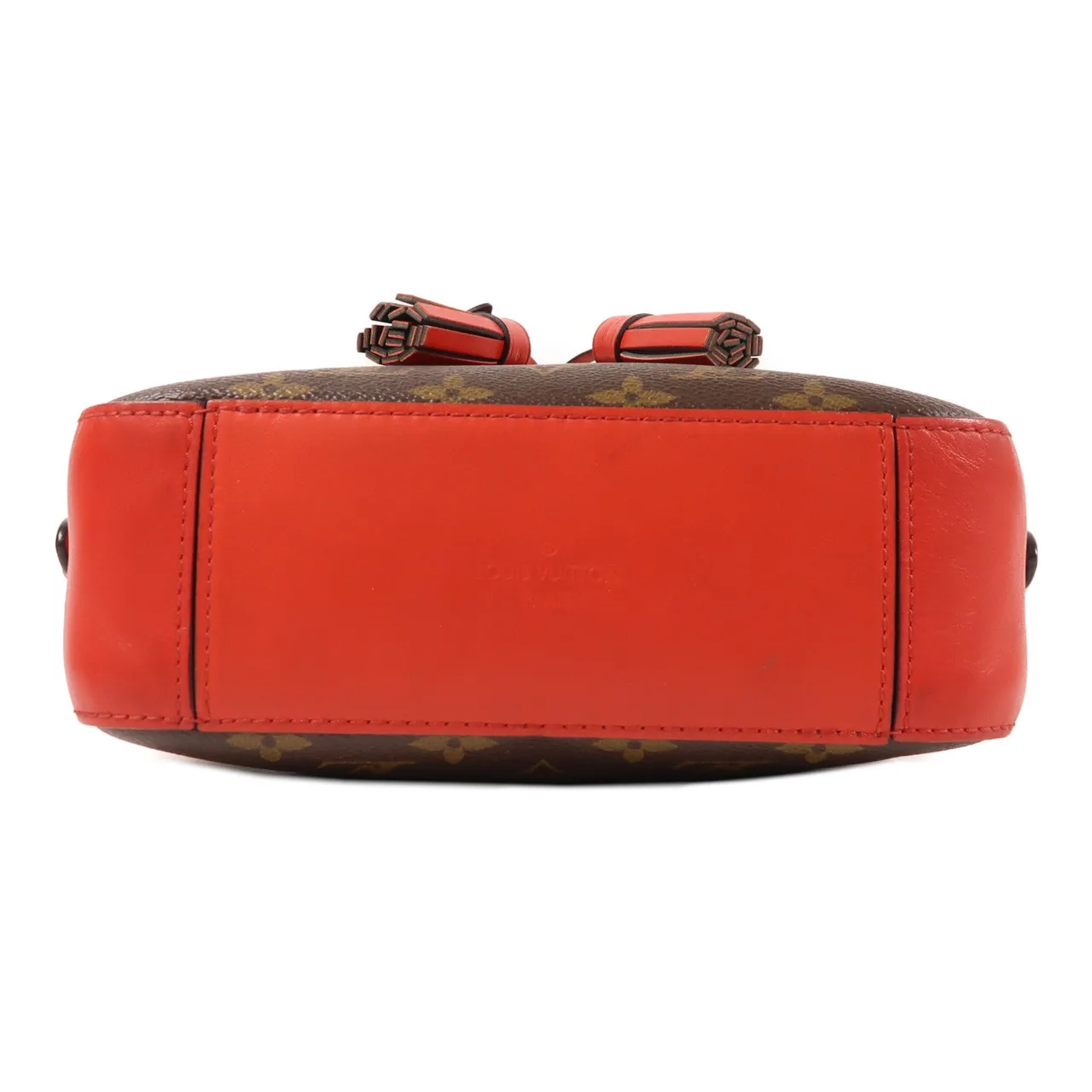 LOUIS VUITTON Saintonge M43556 兩用包 塗層帆布 棕色 / Red 塗層帆布 中古品B - 縮圖 4