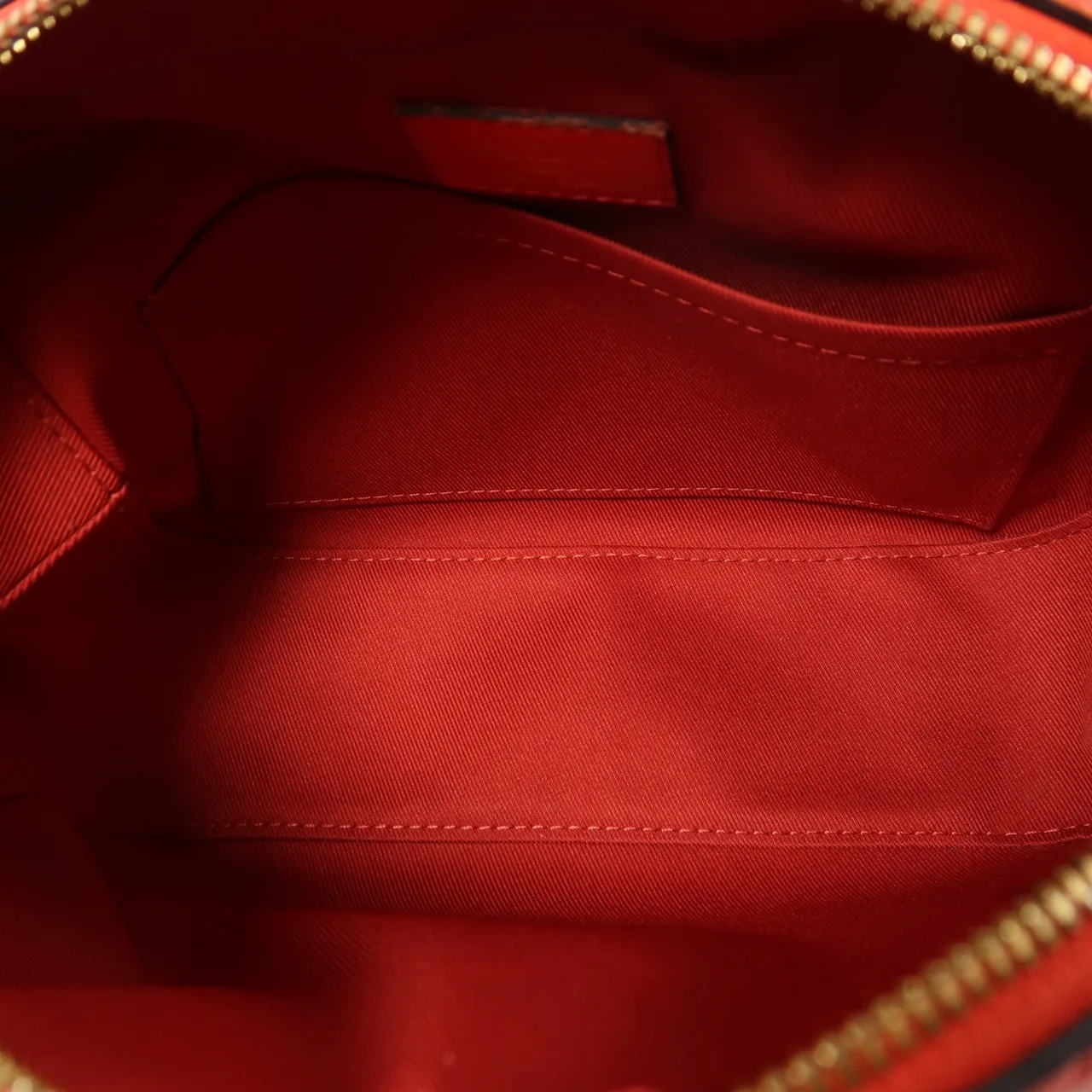 LOUIS VUITTON Saintonge M43556 兩用包 塗層帆布 棕色 / Red 塗層帆布 中古品B - 縮圖 5