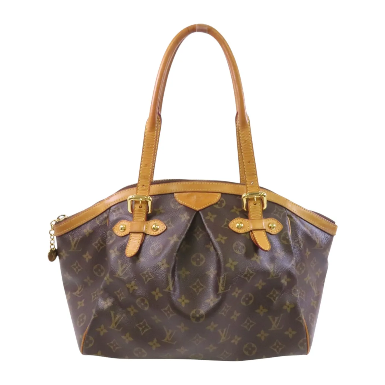 LOUIS VUITTON Tivoli M40144 托特包 塗層帆布 棕色