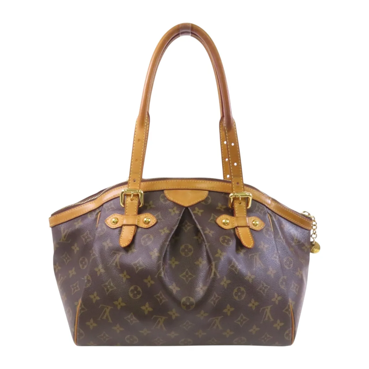 LOUIS VUITTON Tivoli M40144 托特包 塗層帆布 棕色 塗層帆布 中古品B - 縮圖 2