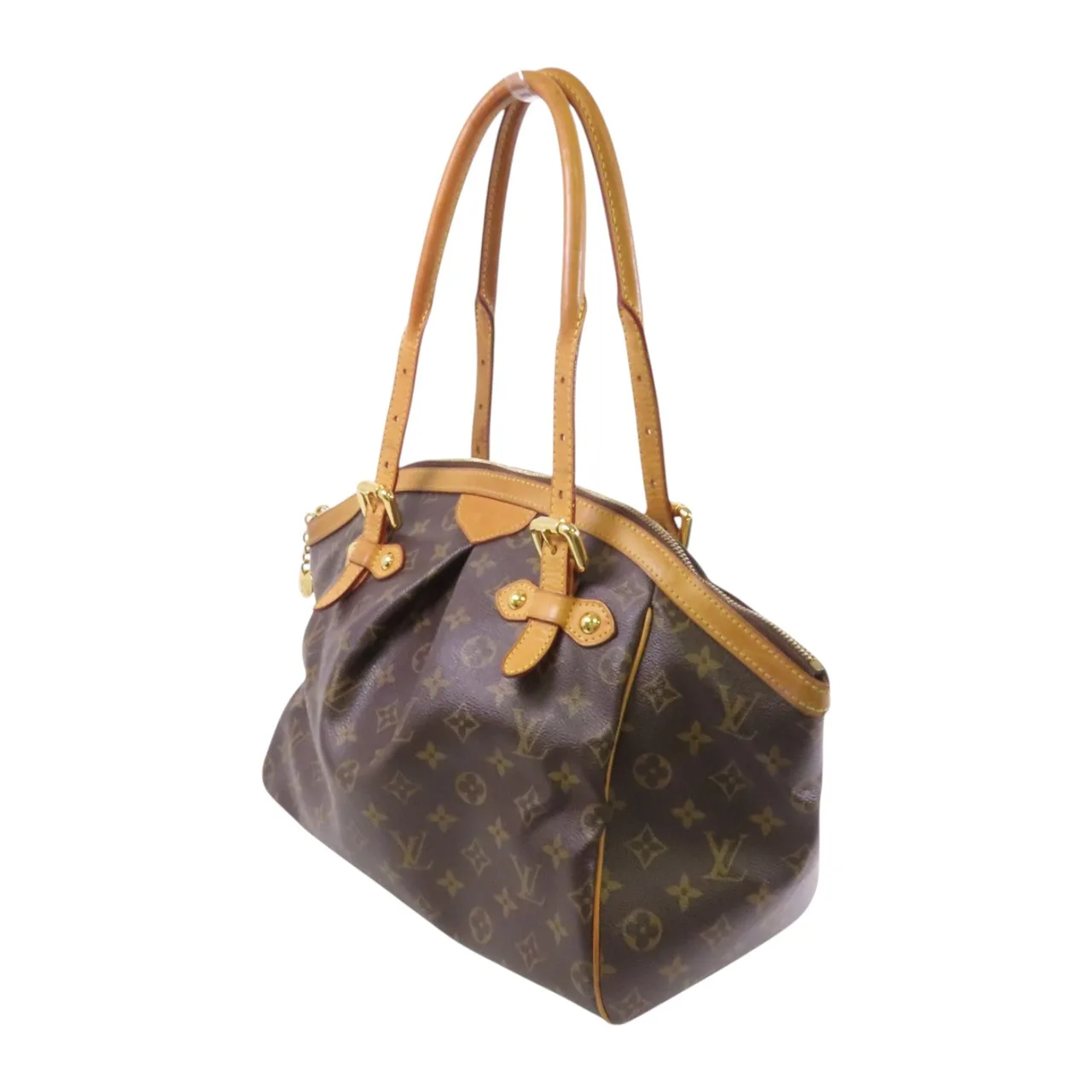 LOUIS VUITTON Tivoli M40144 托特包 塗層帆布 棕色 塗層帆布 中古品B - 縮圖 3
