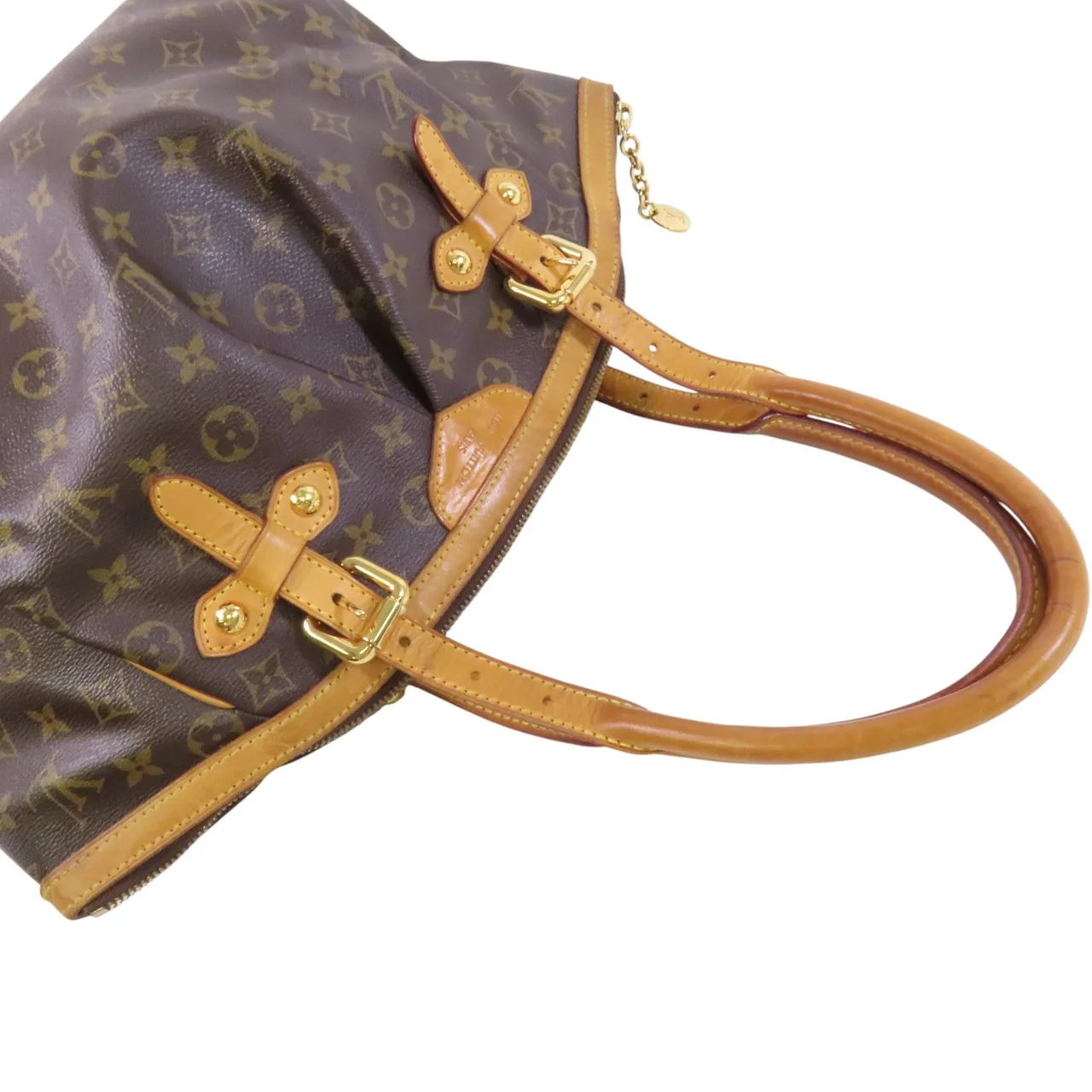 LOUIS VUITTON Tivoli M40144 托特包 塗層帆布 棕色 塗層帆布 中古品B - 縮圖 8