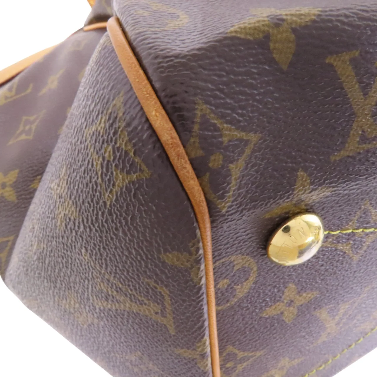 LOUIS VUITTON Tivoli M40144 托特包 塗層帆布 棕色 塗層帆布 中古品B - 縮圖 10