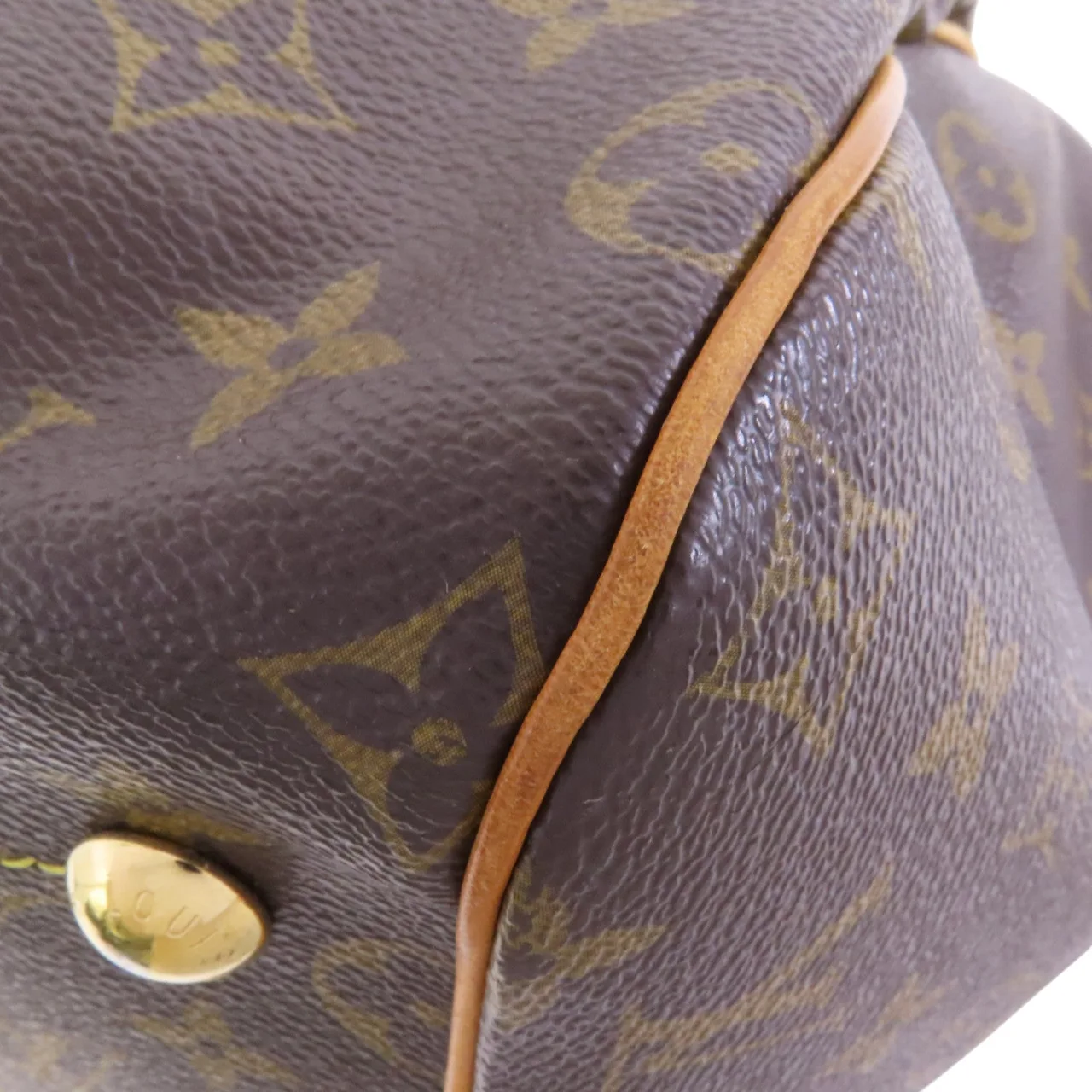 LOUIS VUITTON Tivoli M40144 托特包 塗層帆布 棕色 塗層帆布 中古品B - 縮圖 11