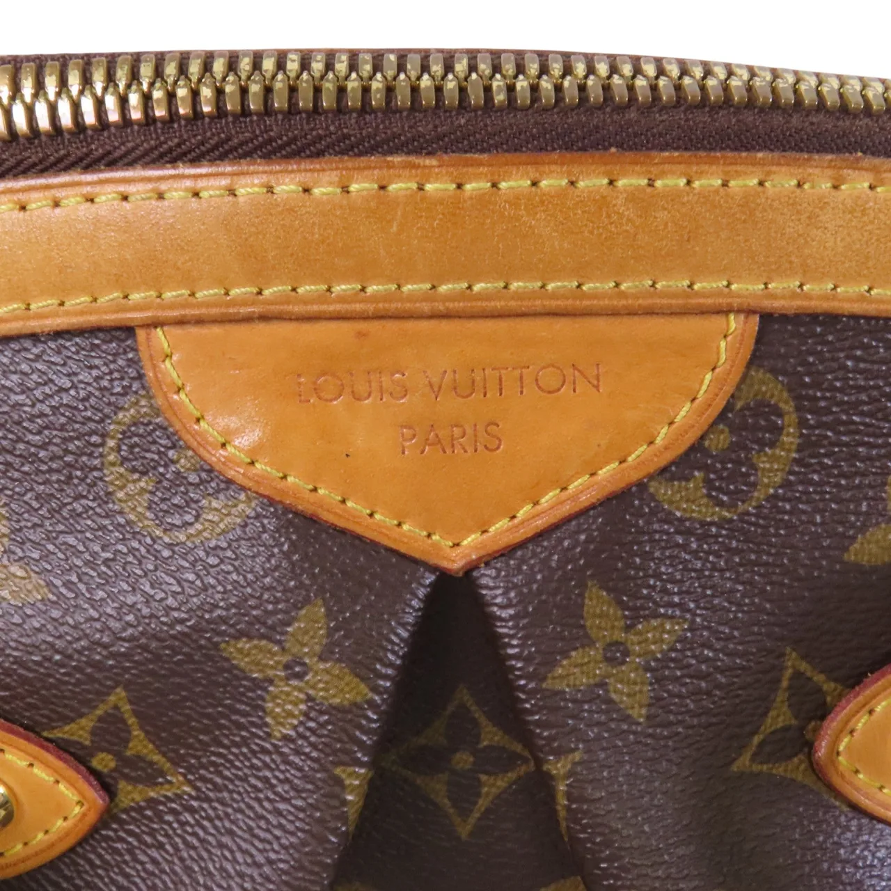 LOUIS VUITTON Tivoli M40144 托特包 塗層帆布 棕色 塗層帆布 中古品B - 縮圖 17