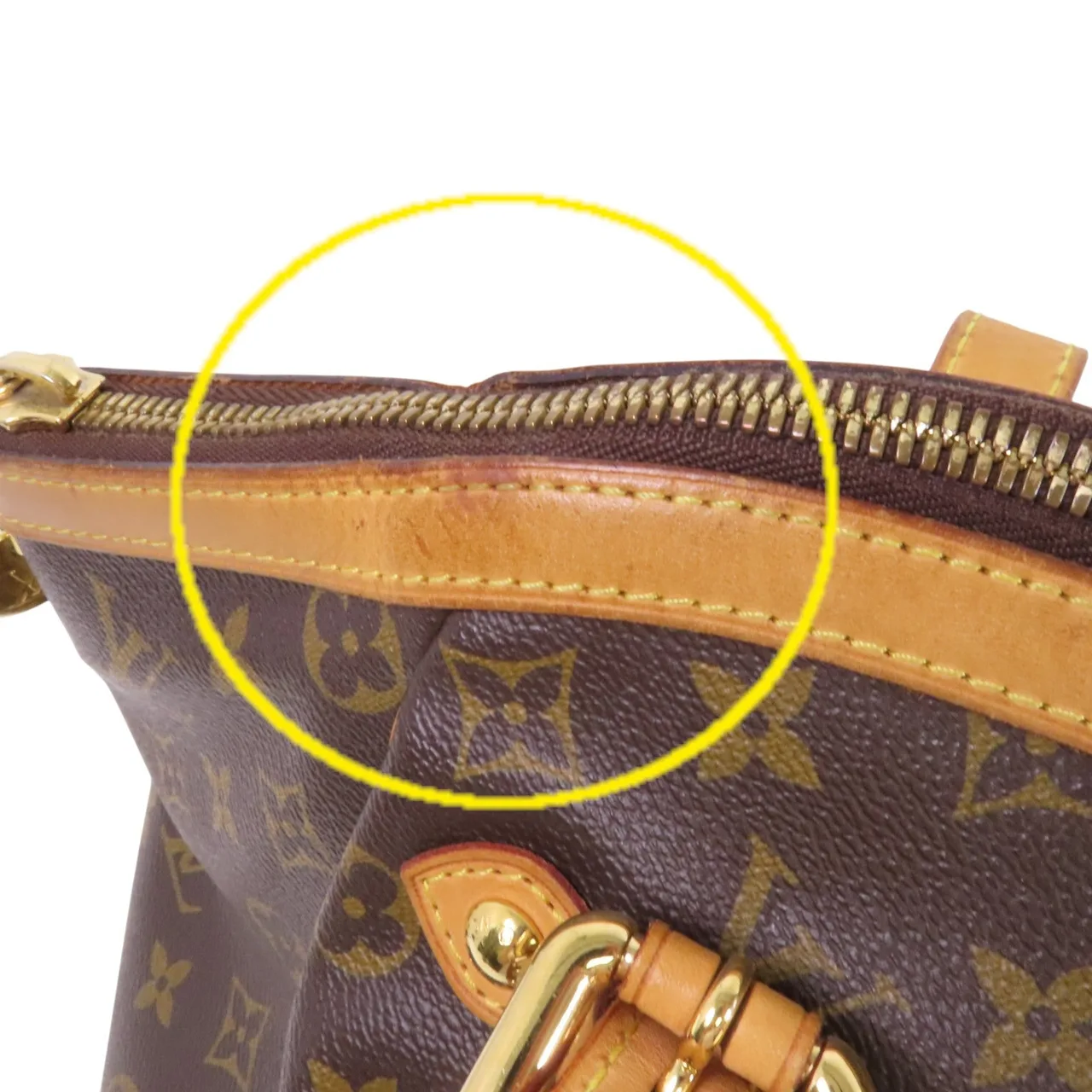 LOUIS VUITTON Tivoli M40144 托特包 塗層帆布 棕色 塗層帆布 中古品B - 縮圖 18