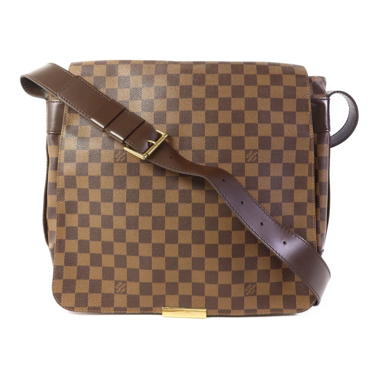 LOUIS VUITTON Bastille N45258 肩背包 塗層帆布 棕色