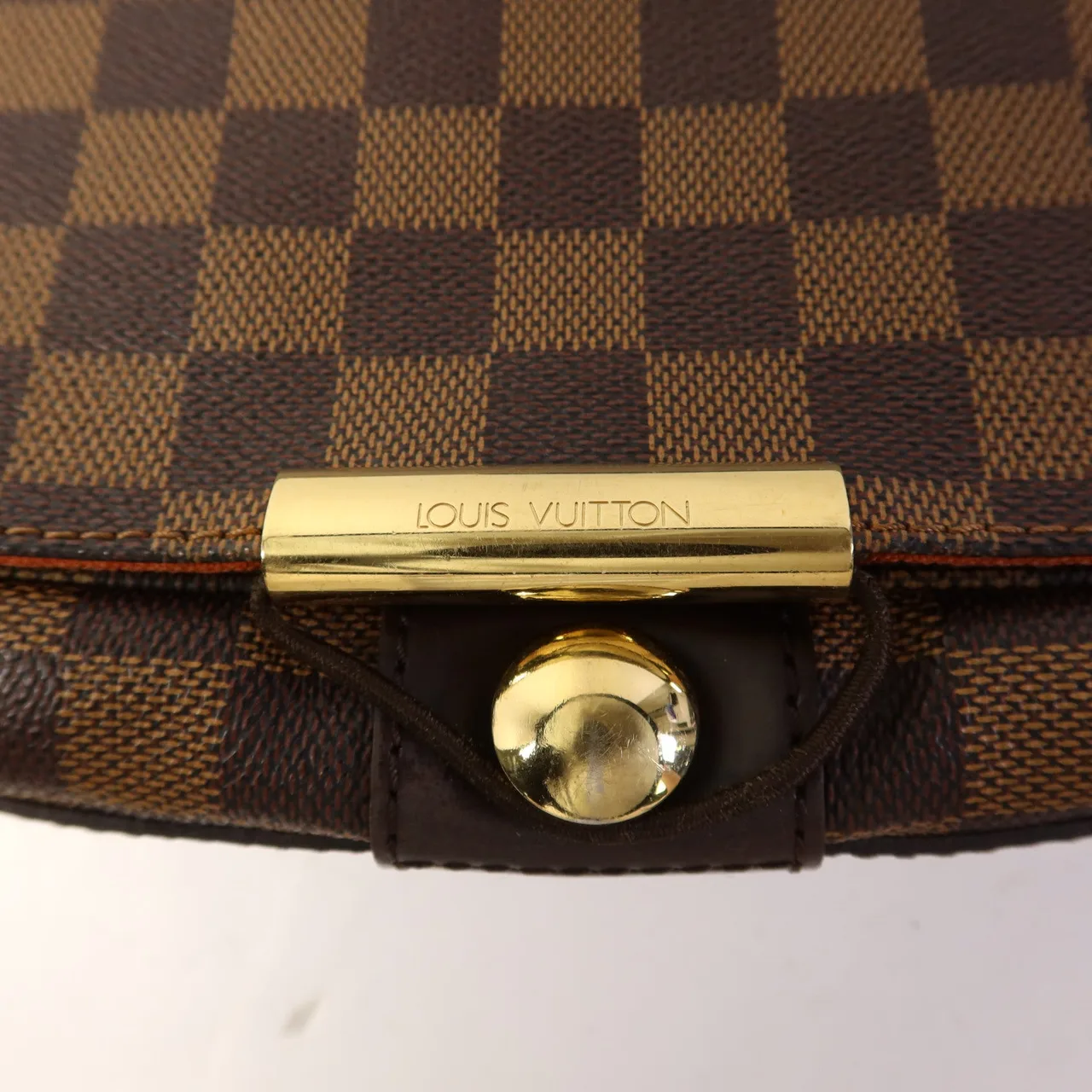 LOUIS VUITTON Bastille N45258 肩背包 塗層帆布 棕色 塗層帆布 中古品B - 縮圖 9