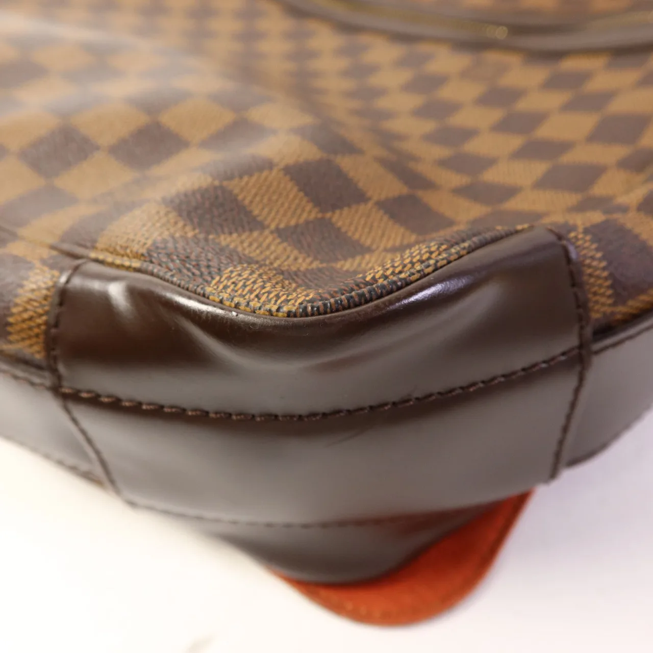 LOUIS VUITTON Bastille N45258 肩背包 塗層帆布 棕色 塗層帆布 中古品B - 縮圖 14