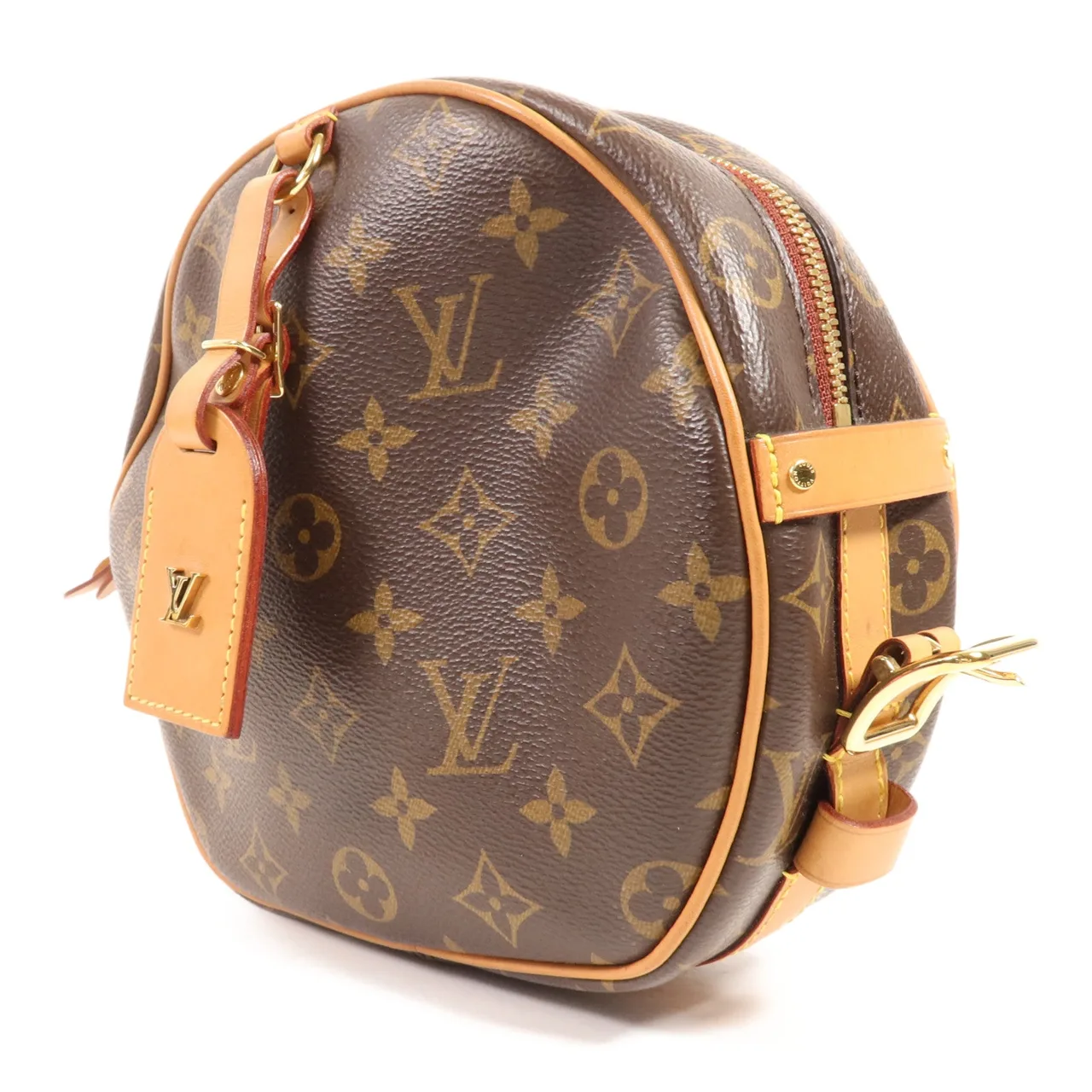 LOUIS VUITTON Boite Chapeau Souple M52294 Shoulder Bag Coated Canvas 棕色 Coated Canvas Rank A - Thumbnail 3