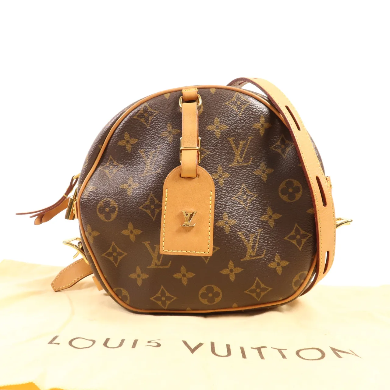 LOUIS VUITTON Boite Chapeau Souple M52294 Shoulder Bag Coated Canvas 棕色 Coated Canvas Rank A - Thumbnail 14
