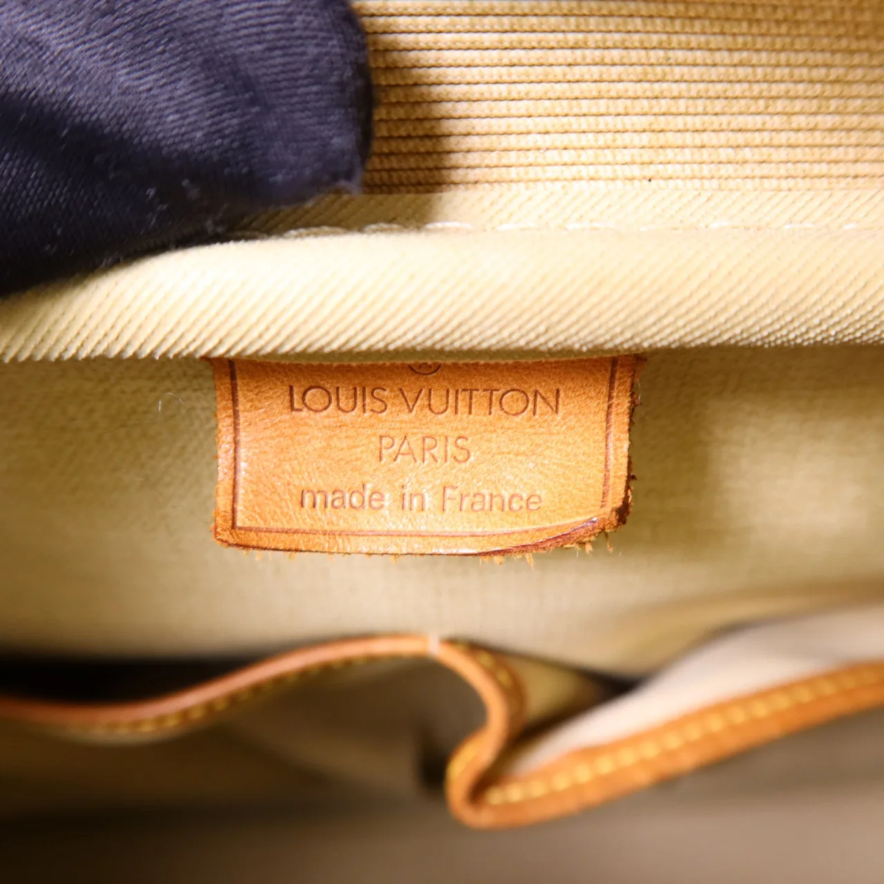 LOUIS VUITTON Deauville M47270 Handbag Coated Canvas 棕色 Coated Canvas Rank B - Thumbnail 7