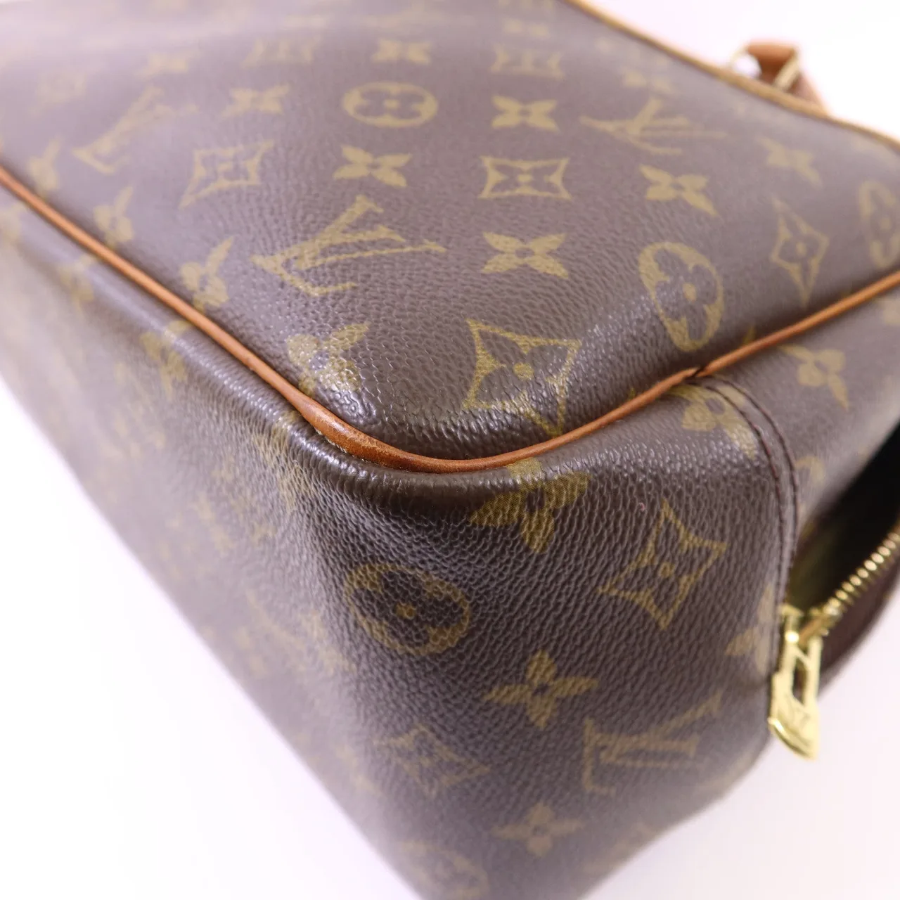 LOUIS VUITTON Deauville M47270 Handbag Coated Canvas 棕色 Coated Canvas Rank B - Thumbnail 13