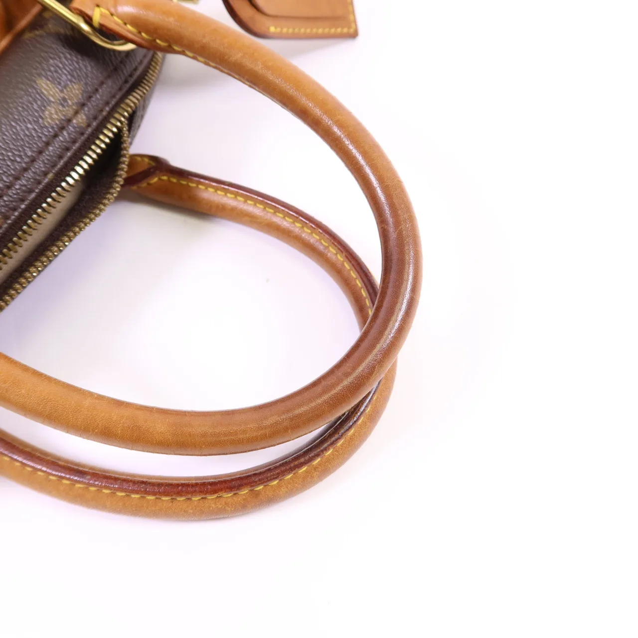 LOUIS VUITTON Deauville M47270 Handbag Coated Canvas 棕色 Coated Canvas Rank B - Thumbnail 17