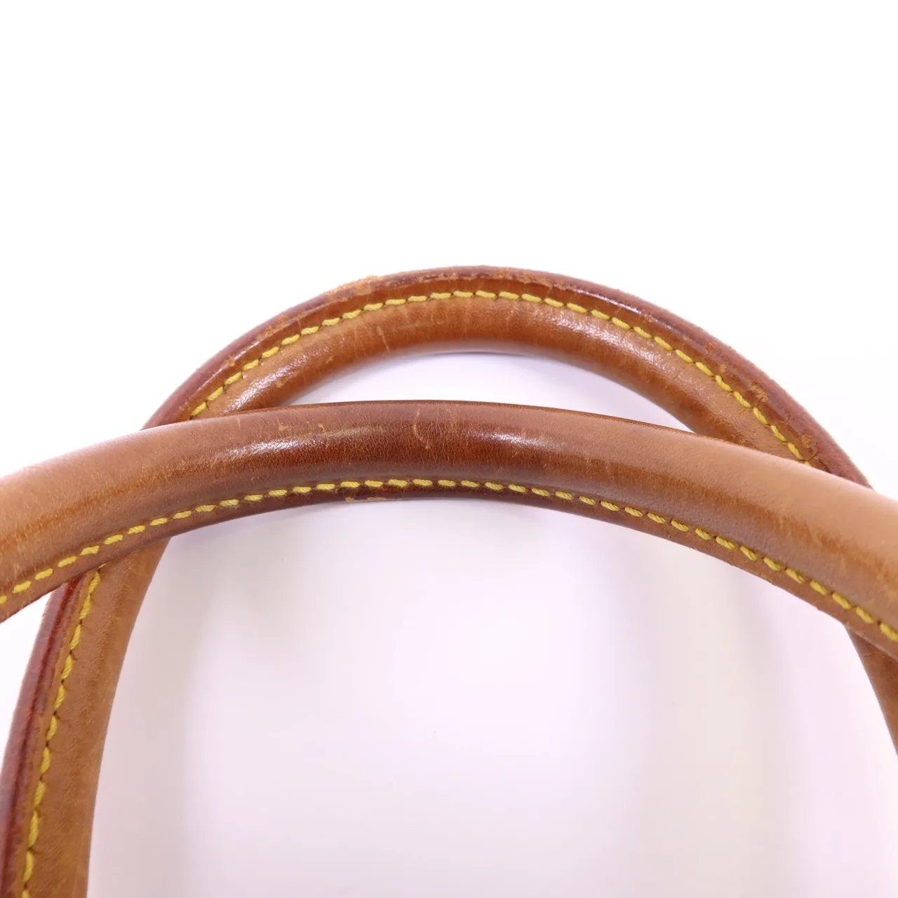 LOUIS VUITTON Deauville M47270 Handbag Coated Canvas 棕色 Coated Canvas Rank B - Thumbnail 21