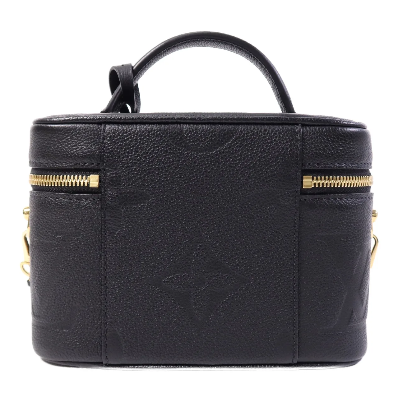 LOUIS VUITTON Vanity M45598 兩用包 牛皮 黑色 / Black 牛皮 中古品A - 縮圖 2