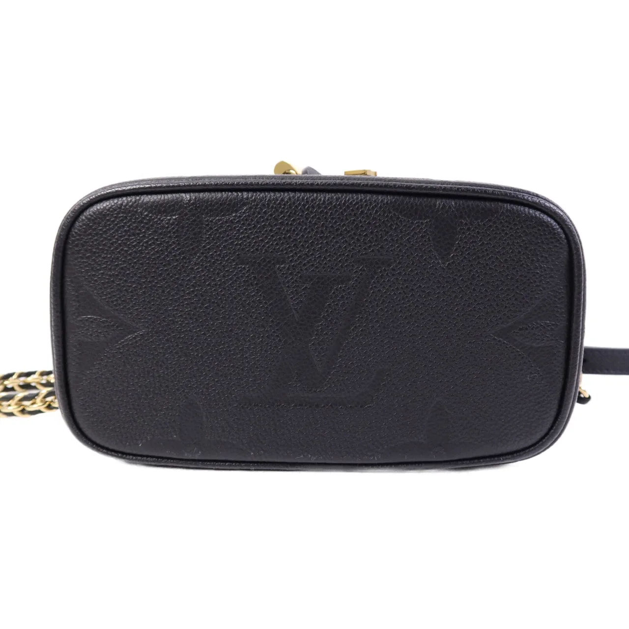 LOUIS VUITTON Vanity M45598 兩用包 牛皮 黑色 / Black 牛皮 中古品A - 縮圖 4