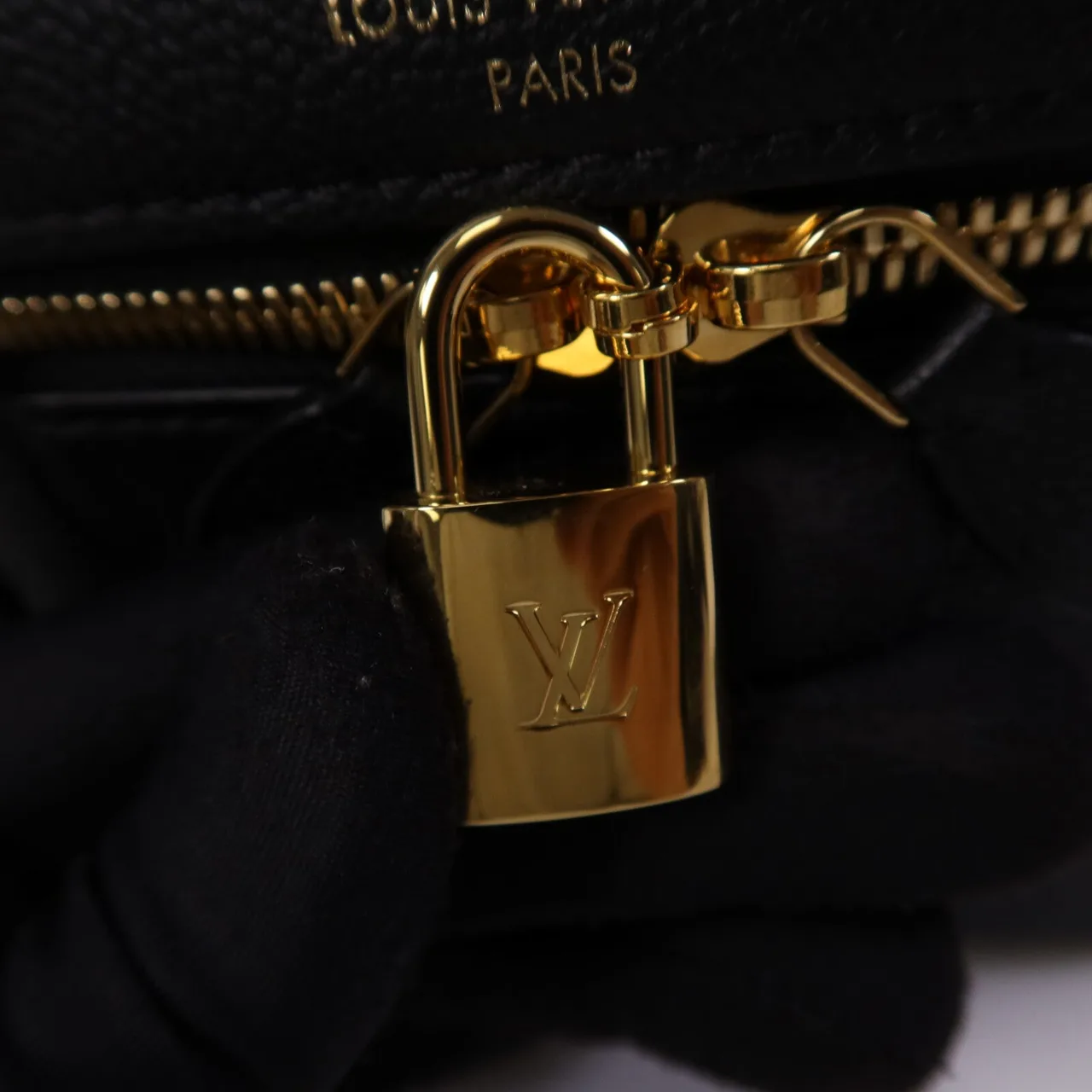 LOUIS VUITTON Vanity M45598 兩用包 牛皮 黑色 / Black 牛皮 中古品A - 縮圖 7