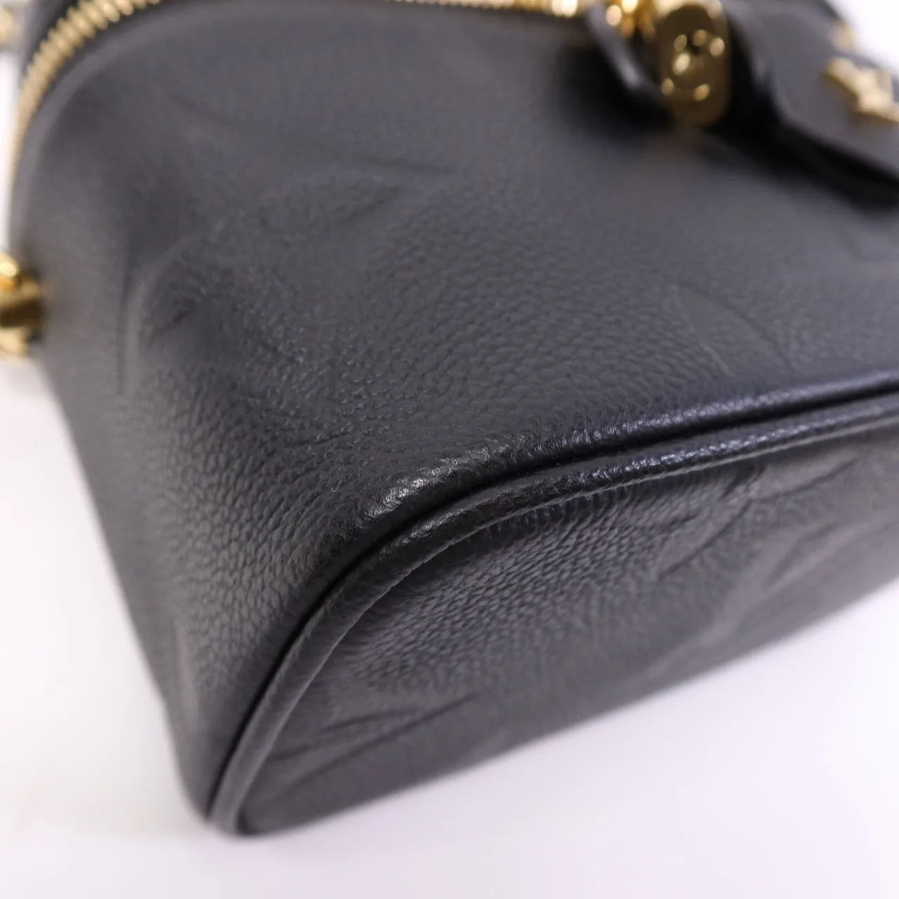 LOUIS VUITTON Vanity M45598 兩用包 牛皮 黑色 / Black 牛皮 中古品A - 縮圖 12