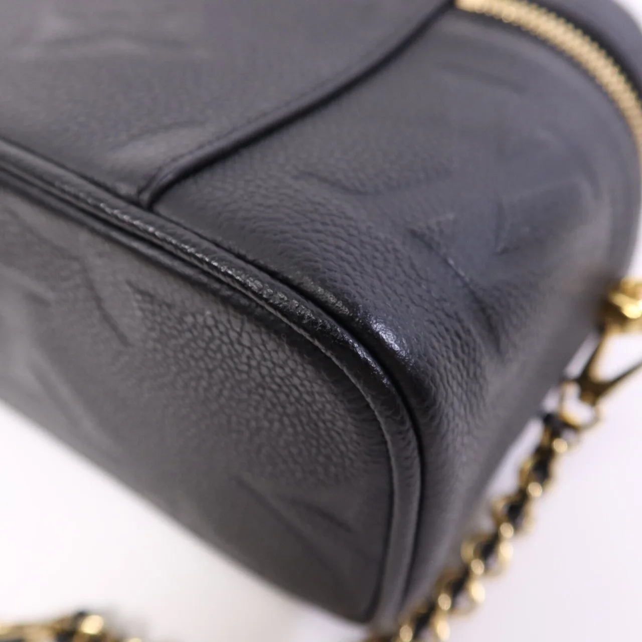 LOUIS VUITTON Vanity M45598 兩用包 牛皮 黑色 / Black 牛皮 中古品A - 縮圖 13