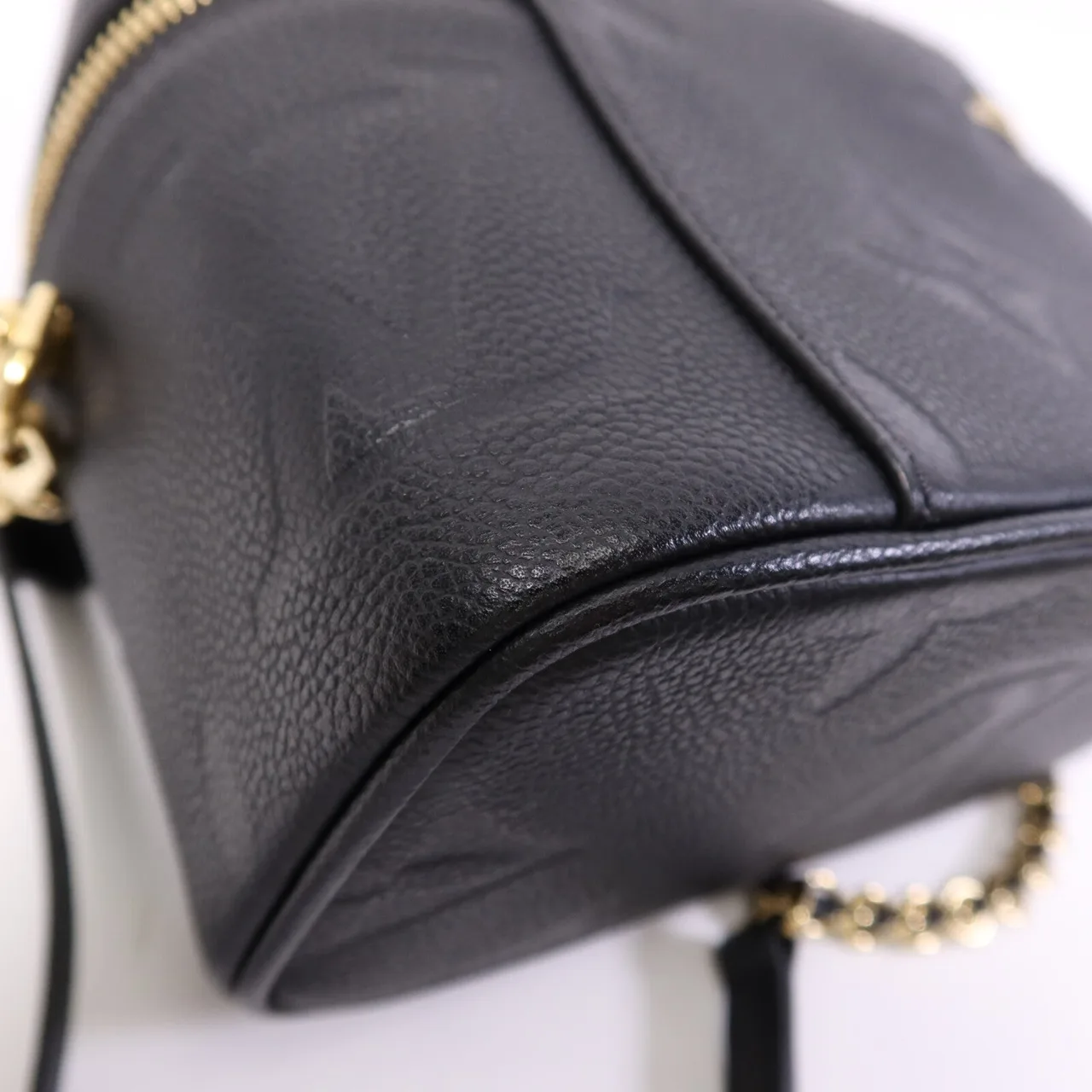 LOUIS VUITTON Vanity M45598 兩用包 牛皮 黑色 / Black 牛皮 中古品A - 縮圖 14