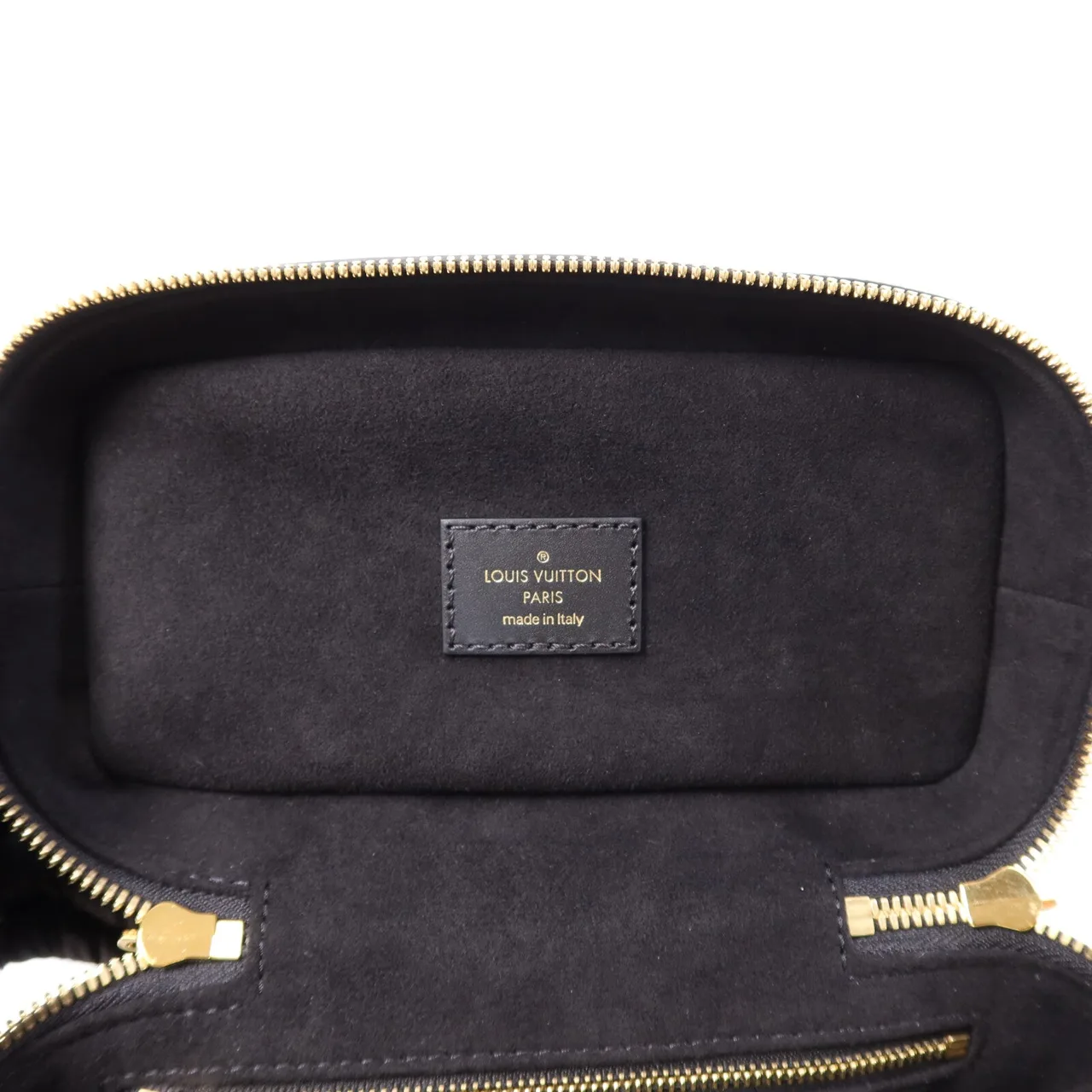 LOUIS VUITTON Vanity M45598 兩用包 牛皮 黑色 / Black 牛皮 中古品A - 縮圖 15