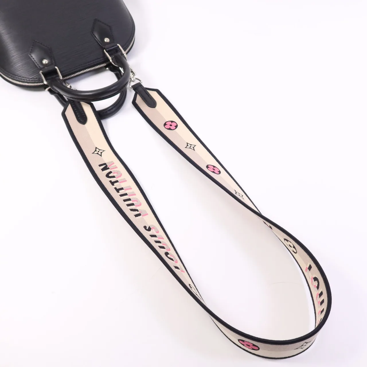 LOUIS VUITTON Alma M59217 兩用包 牛皮 黑色 / Black 牛皮 中古品A - 縮圖 10