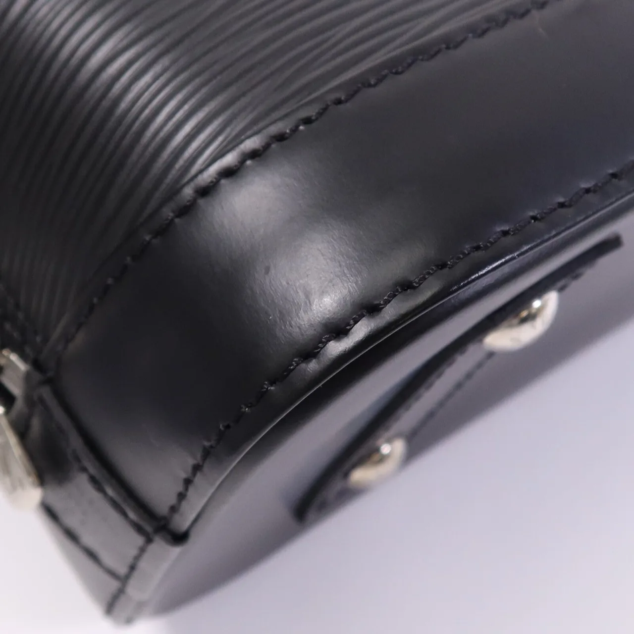 LOUIS VUITTON Alma M59217 兩用包 牛皮 黑色 / Black 牛皮 中古品A - 縮圖 14