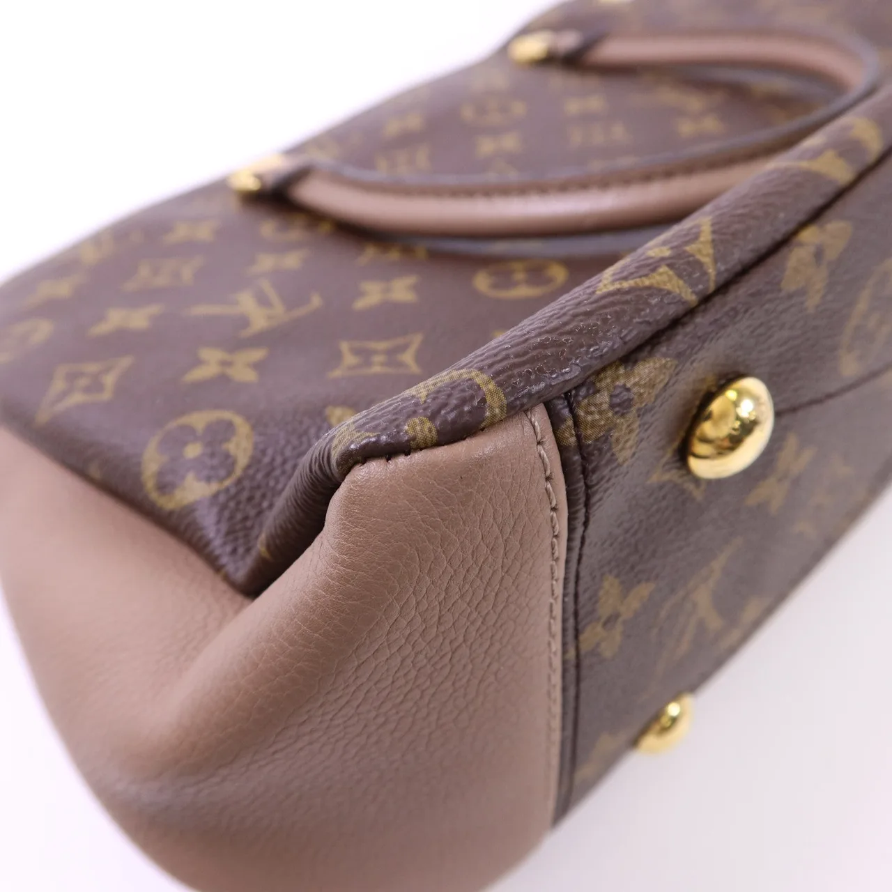 LOUIS VUITTON Pallas M43458 兩用包 塗層帆布 棕色 塗層帆布 中古品B - 縮圖 15