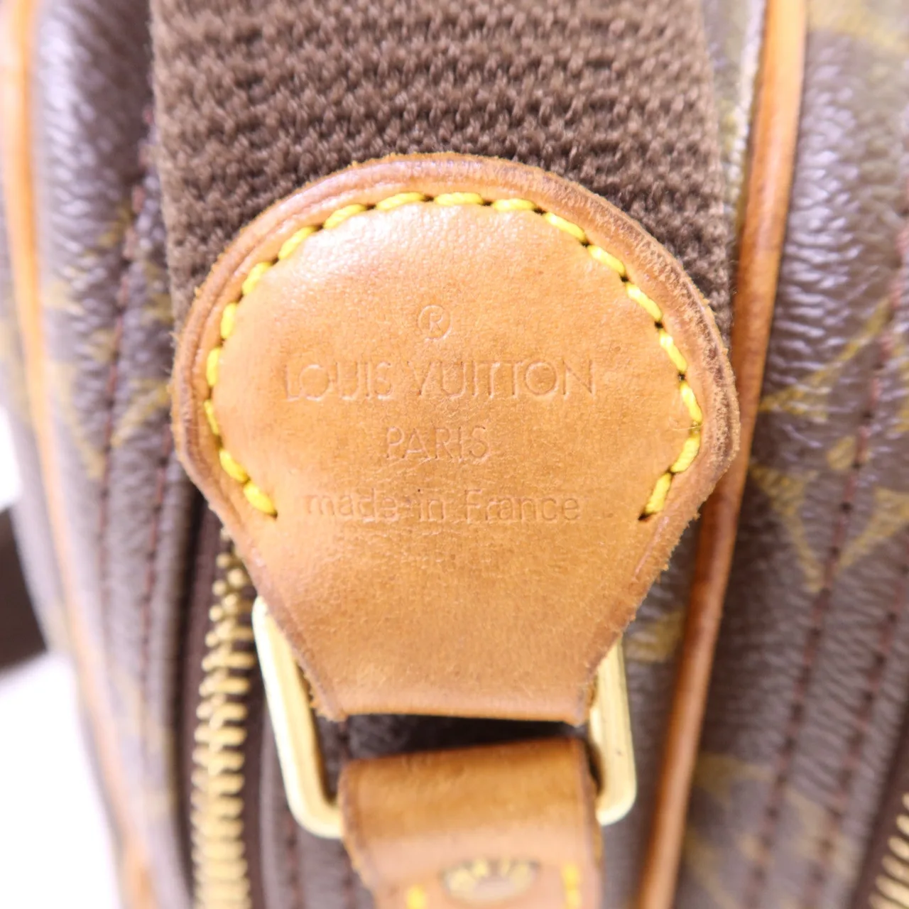 LOUIS VUITTON Reporter M45254 肩背包 塗層帆布 棕色 塗層帆布 中古品B - 縮圖 7