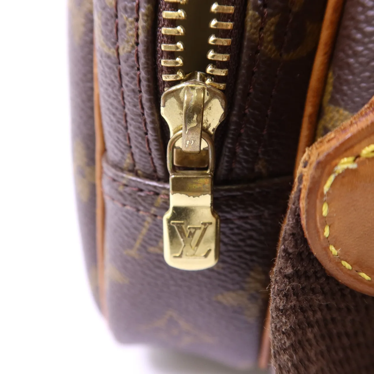 LOUIS VUITTON Reporter M45254 肩背包 塗層帆布 棕色 塗層帆布 中古品B - 縮圖 9