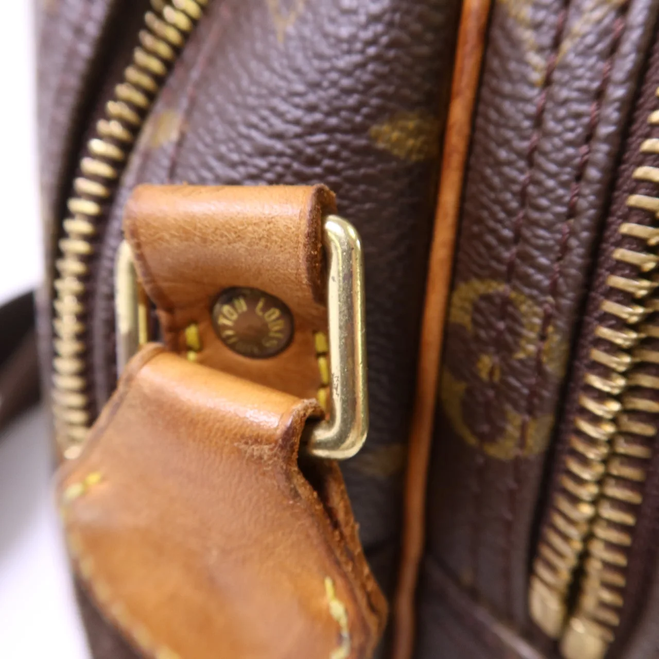 LOUIS VUITTON Reporter M45254 肩背包 塗層帆布 棕色 塗層帆布 中古品B - 縮圖 11