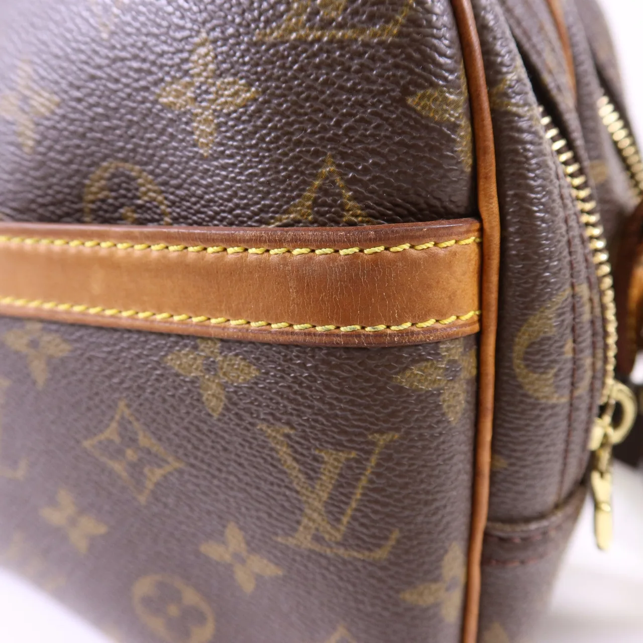 LOUIS VUITTON Reporter M45254 肩背包 塗層帆布 棕色 塗層帆布 中古品B - 縮圖 12
