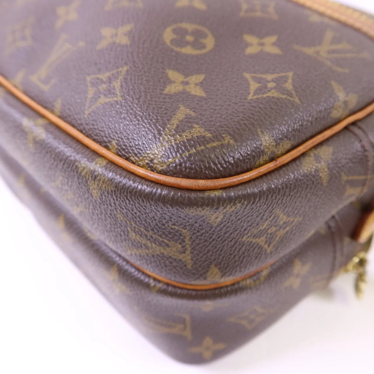 LOUIS VUITTON Reporter M45254 肩背包 塗層帆布 棕色 塗層帆布 中古品B - 縮圖 13