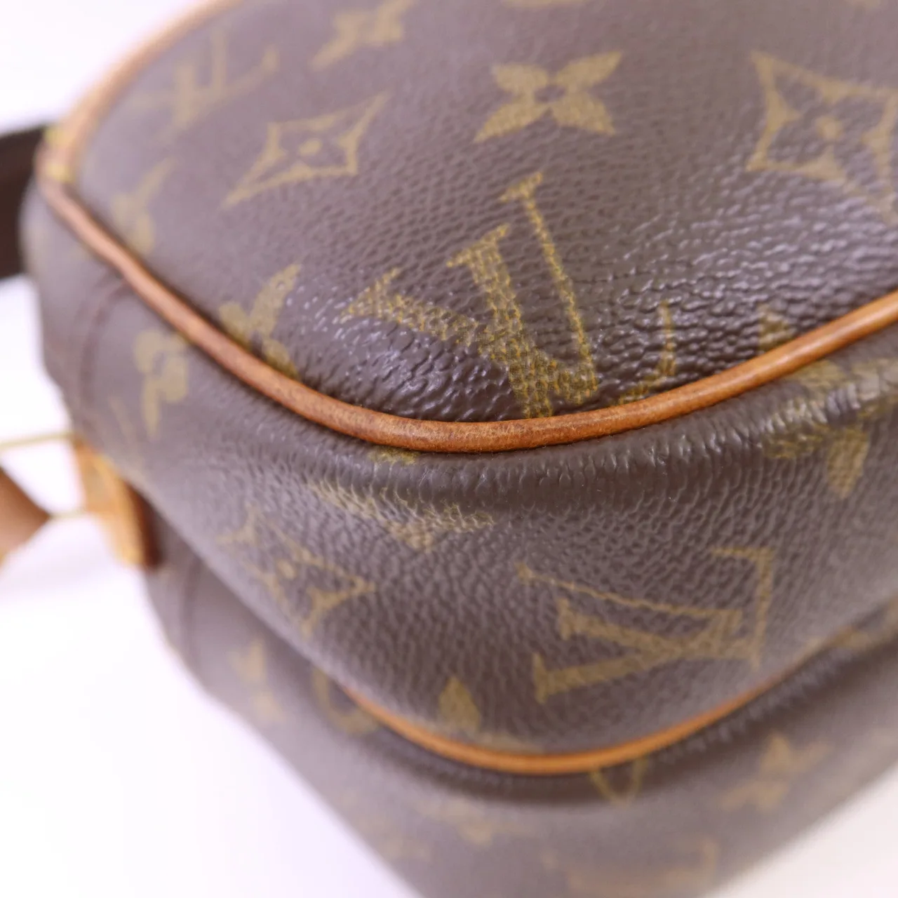 LOUIS VUITTON Reporter M45254 肩背包 塗層帆布 棕色 塗層帆布 中古品B - 縮圖 14