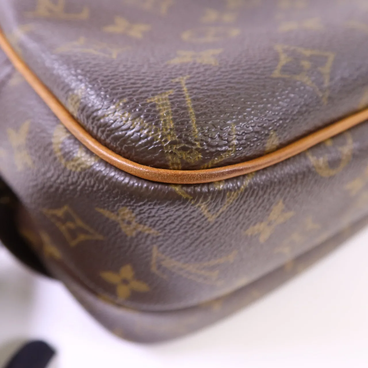LOUIS VUITTON Reporter M45254 肩背包 塗層帆布 棕色 塗層帆布 中古品B - 縮圖 16