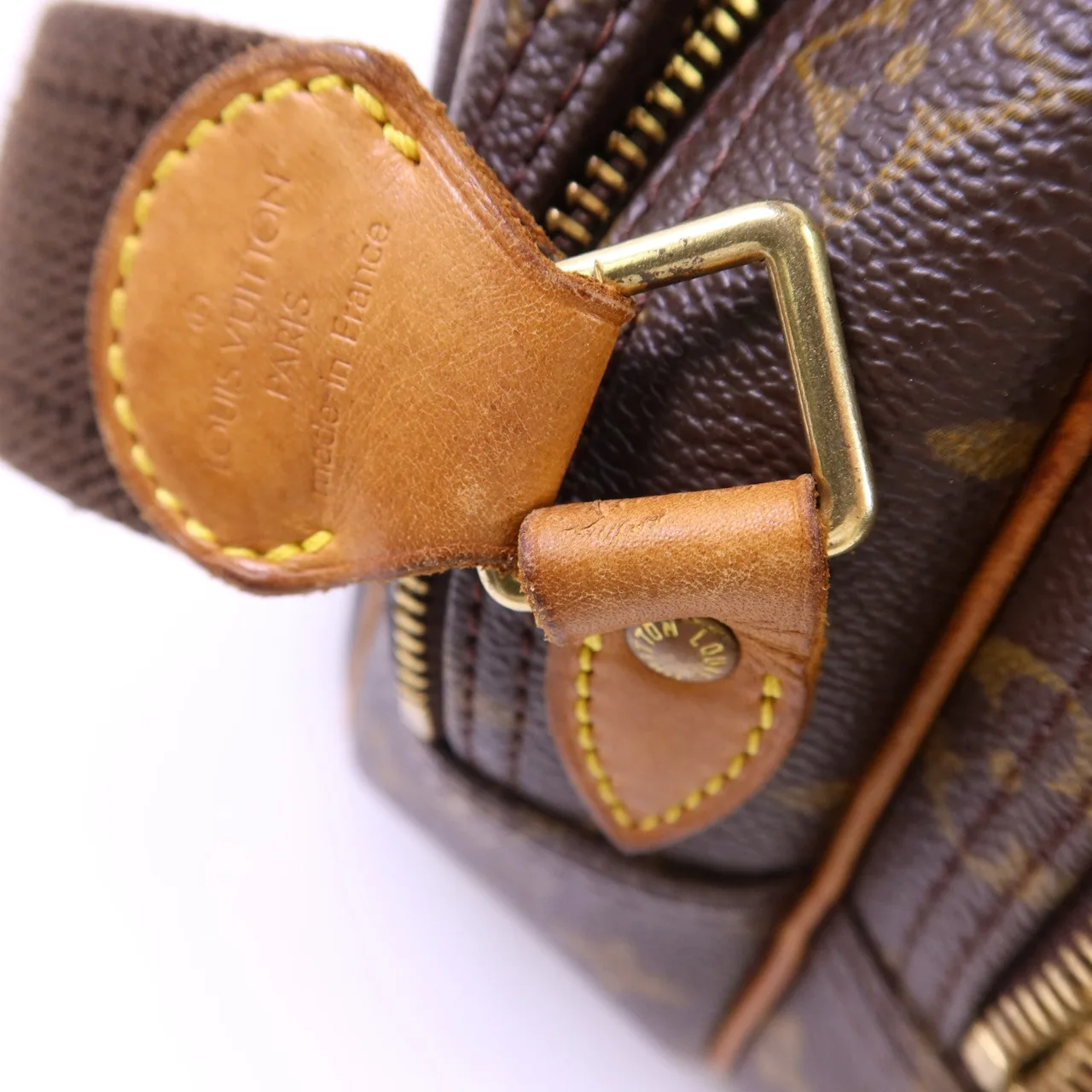 LOUIS VUITTON Reporter M45254 肩背包 塗層帆布 棕色 塗層帆布 中古品B - 縮圖 19