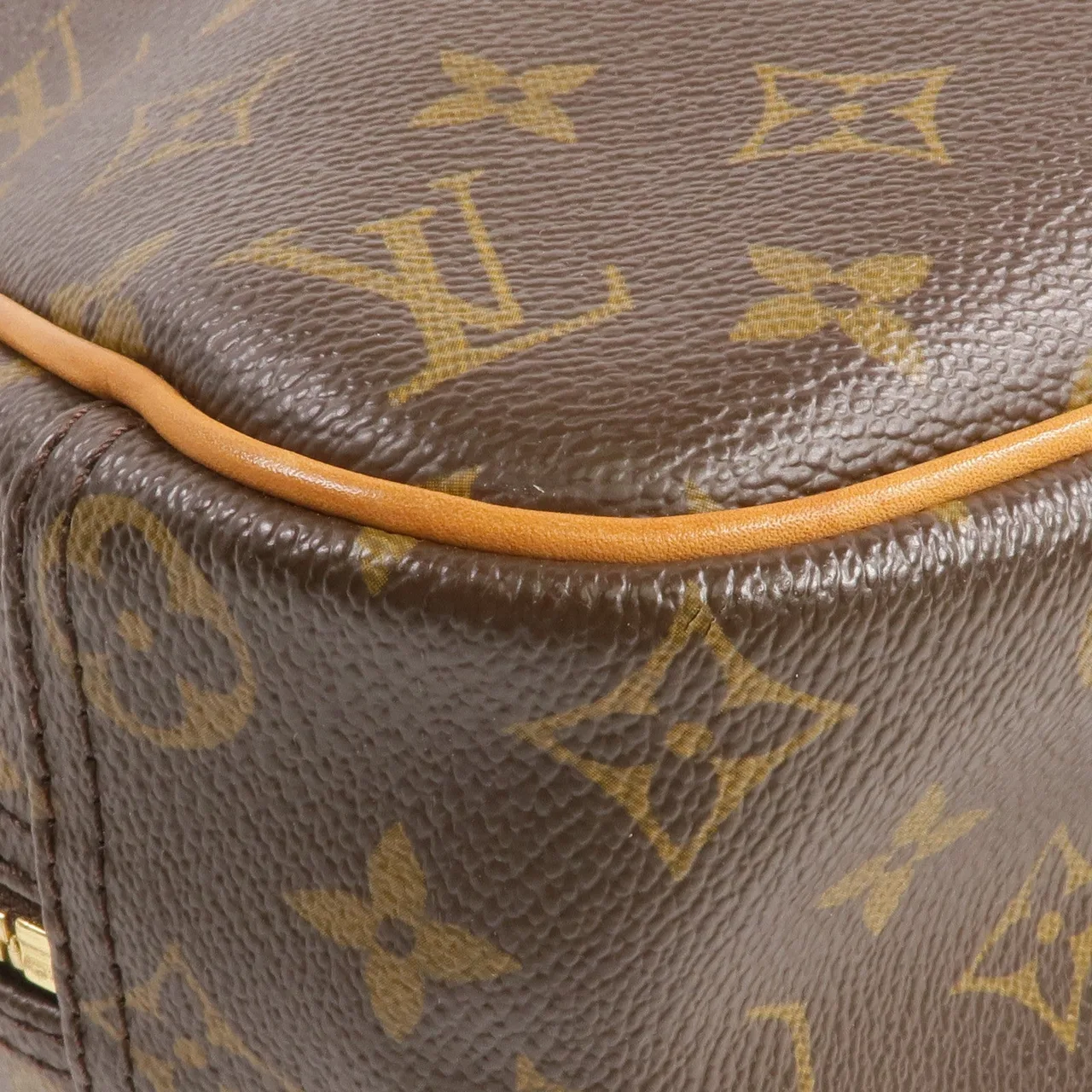 LOUIS VUITTON Trouville M42228 手提包 塗層帆布 棕色 / Monogram 塗層帆布 中古品B - 縮圖 10