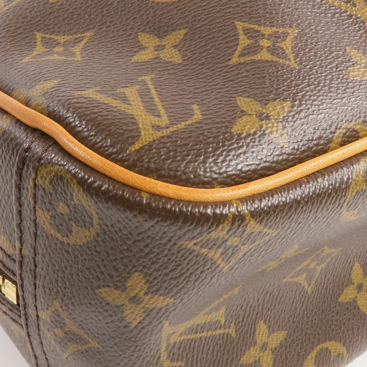 LOUIS VUITTON Trouville M42228 手提包 塗層帆布 棕色 / Monogram 塗層帆布 中古品B - 縮圖 12