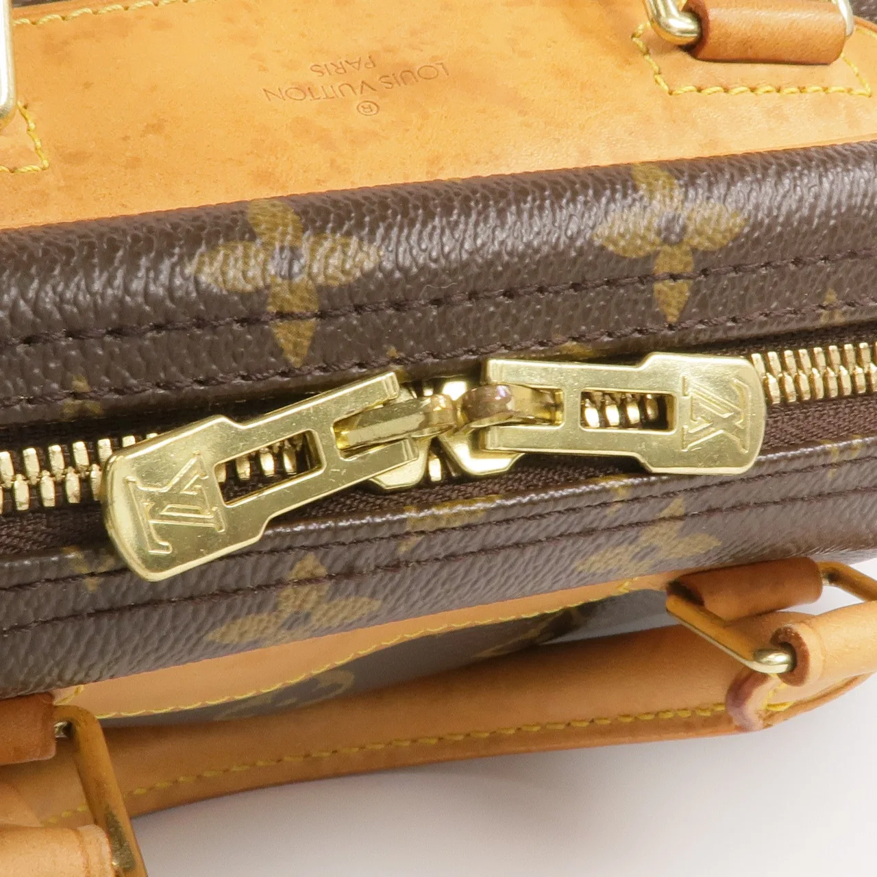 LOUIS VUITTON Trouville M42228 手提包 塗層帆布 棕色 / Monogram 塗層帆布 中古品B - 縮圖 13